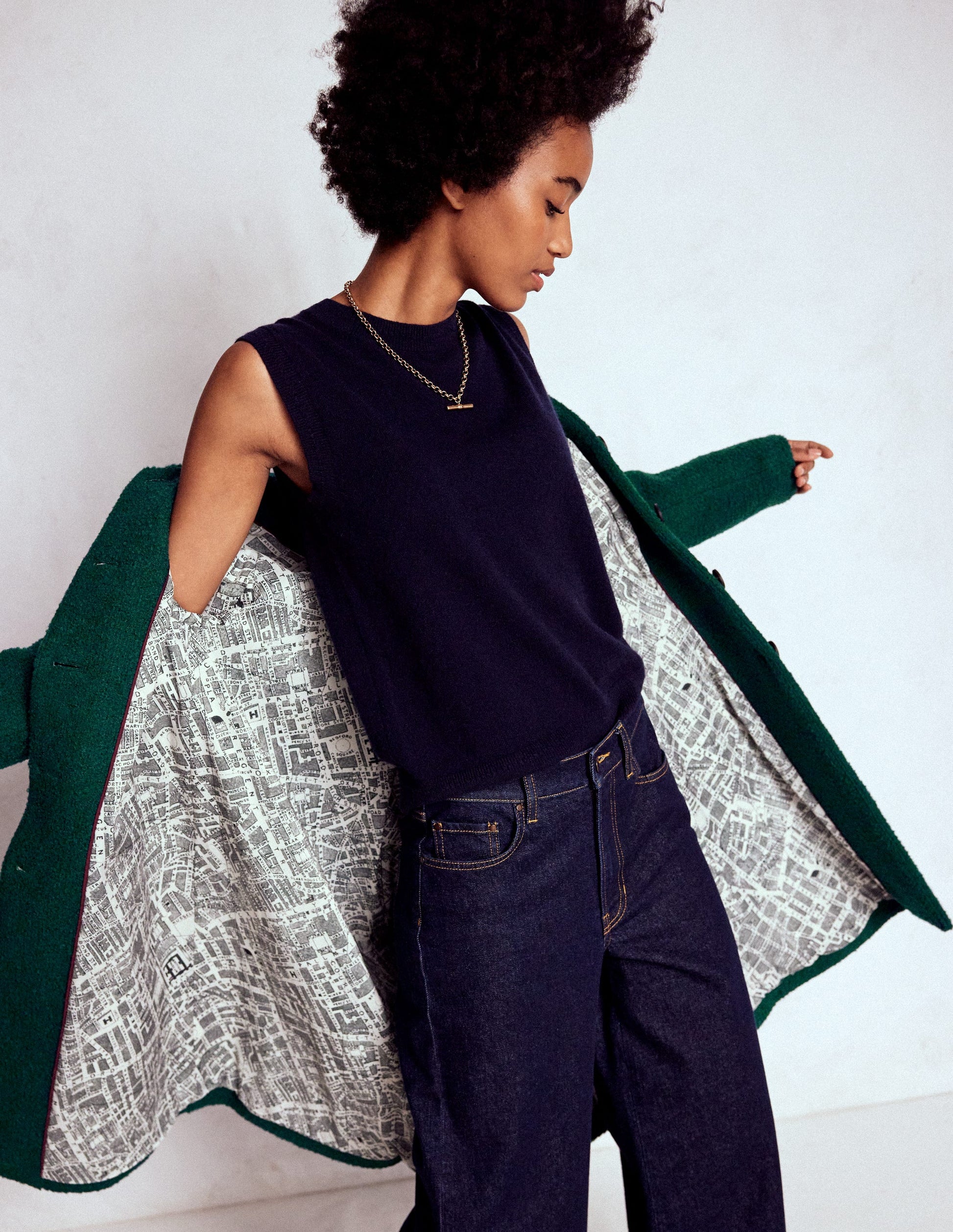 Edinburgh Wool Coat-Emerald Night-2
