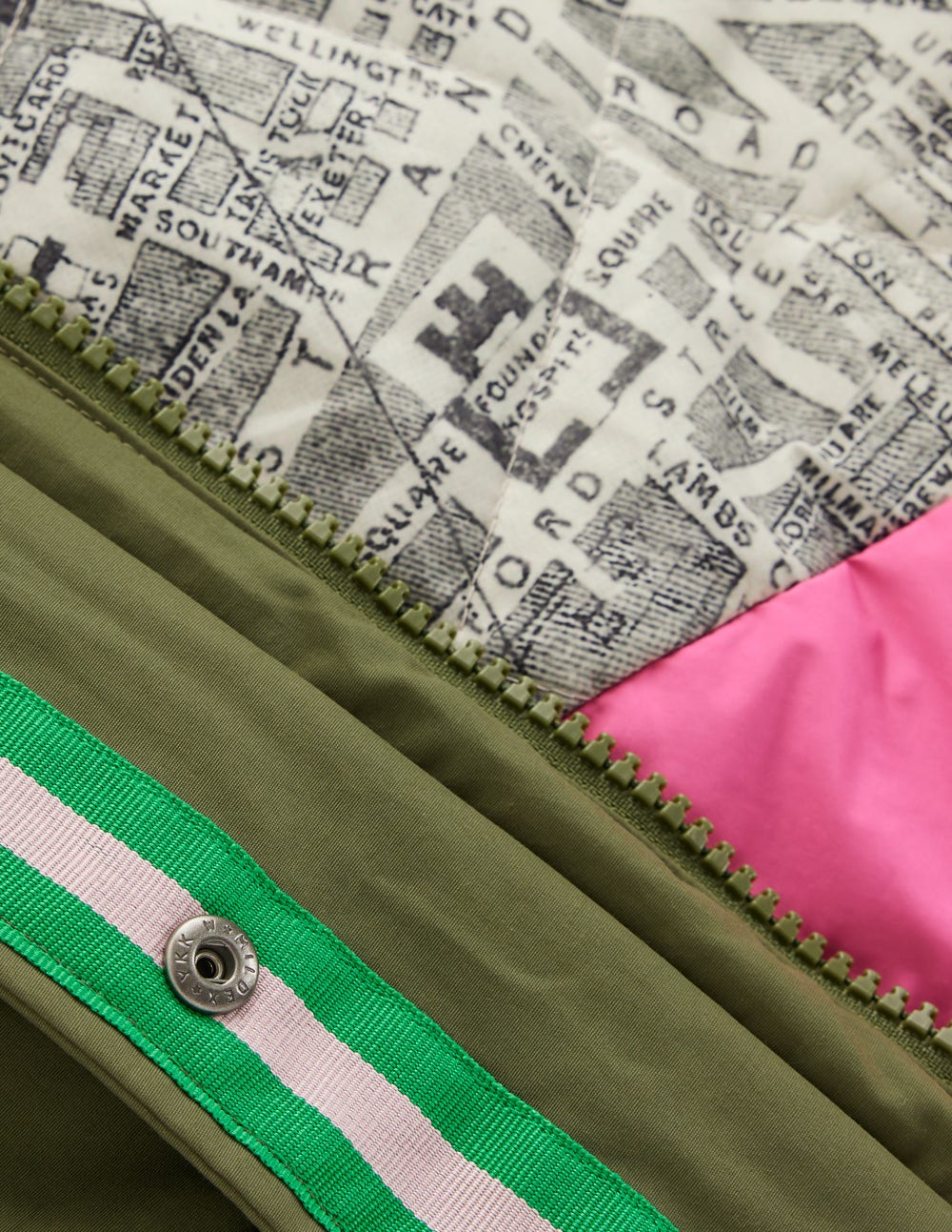 4-In-1 Hooded Parka-Green, Navy, Leopard Borg