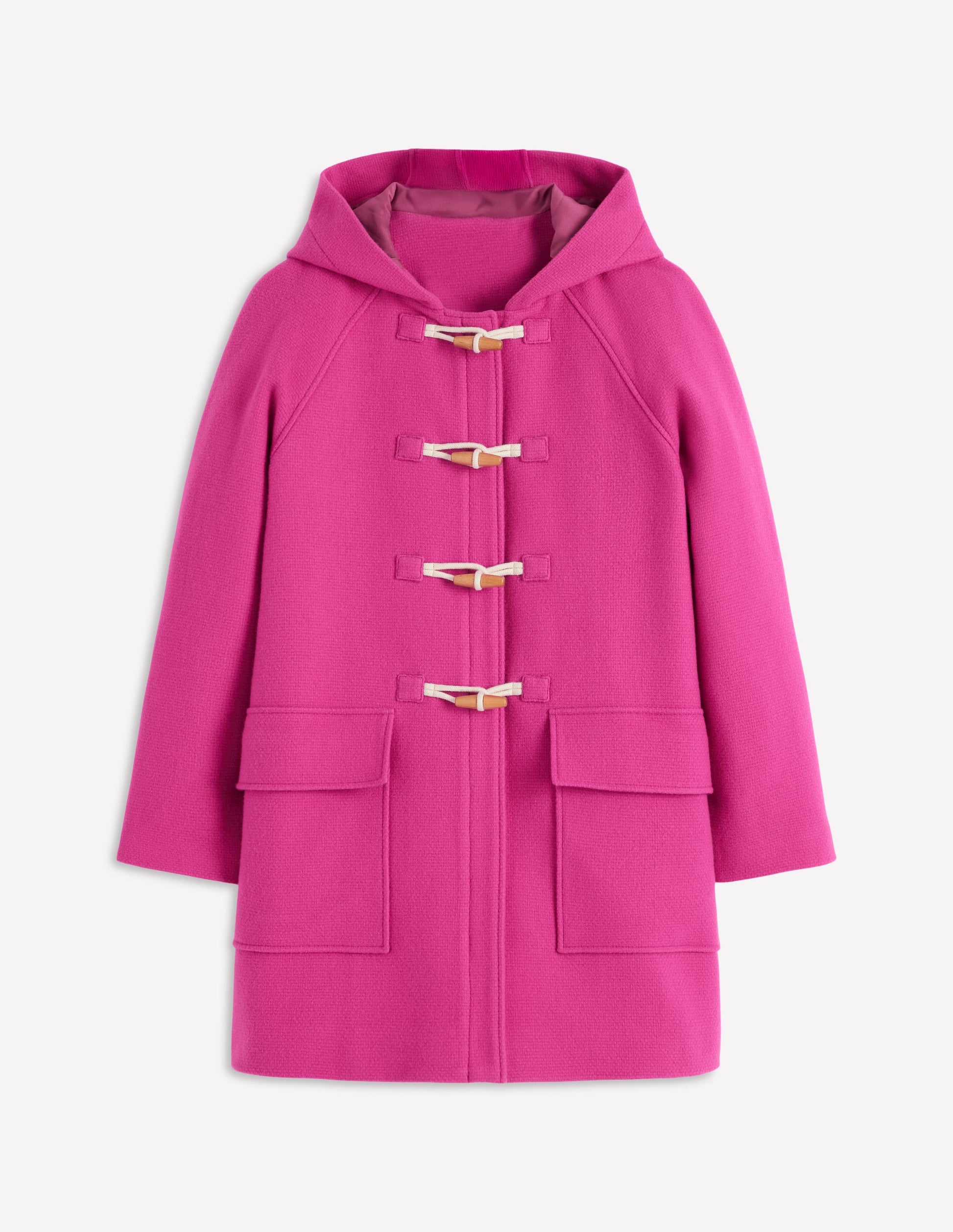 Swing Duffle Coat-Pink Peony-7