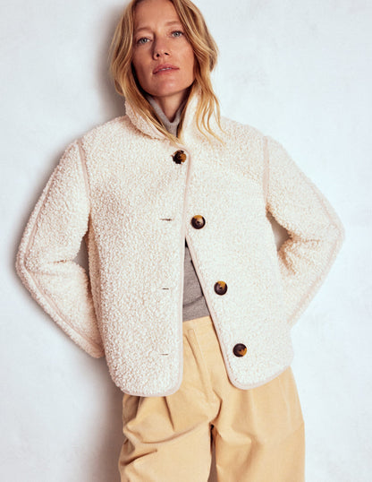 Borg Jacket-Curly Natural Borg-1