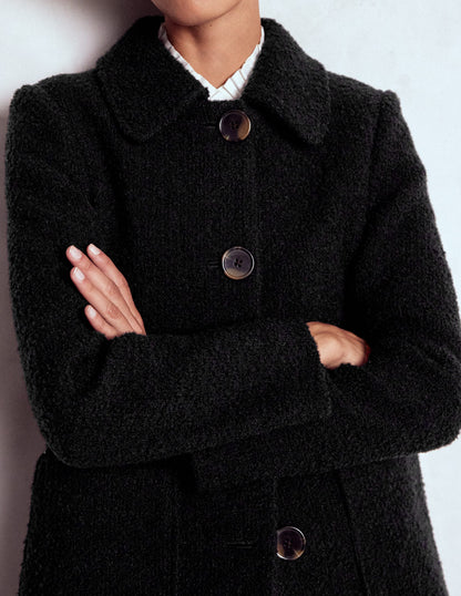 Carlisle Wool Coat-Black-2