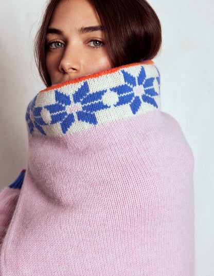 Eleanor Fair Isle Jumper-Meadowsweet Pink-6