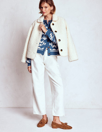 Abi Jacquard Cardigan-Denim Blue Aztec-5