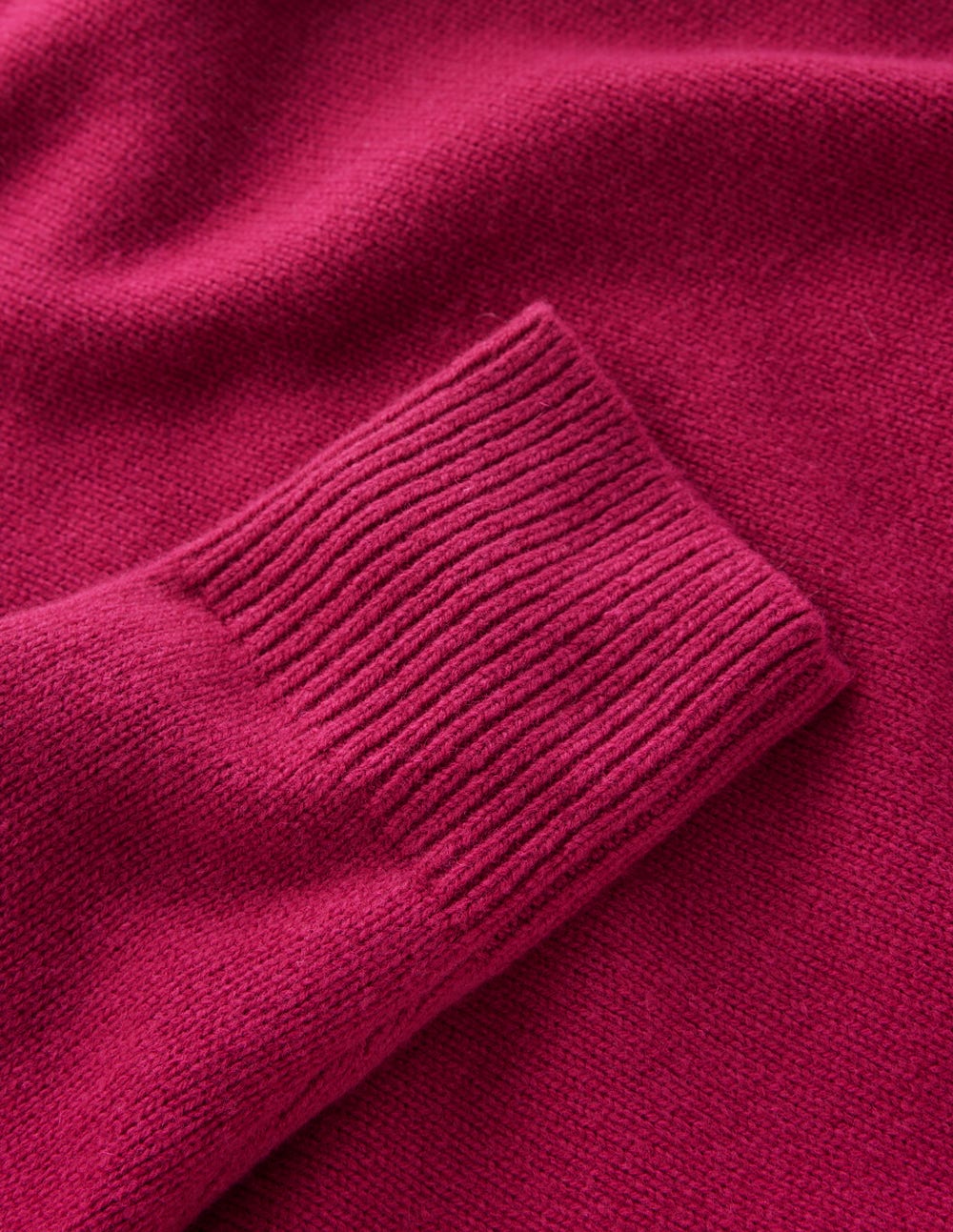 Polly Merino Roll Neck Jumper-Sorbet Pink