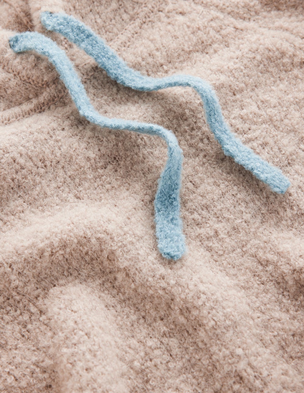 Bouclé Raglan Hoodie-Chinchilla Melange - Image 8