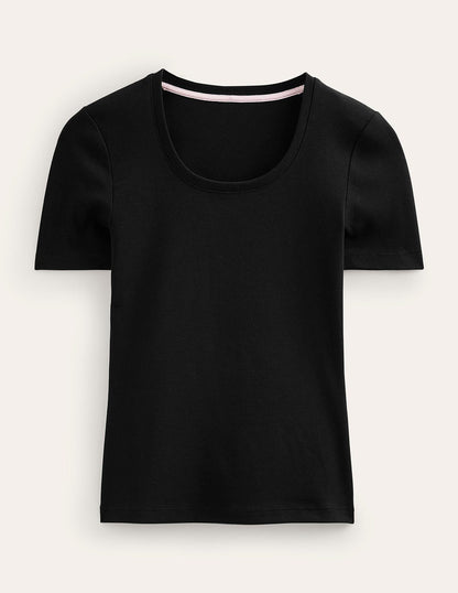 Essential Jersey T-Shirt-Black-5