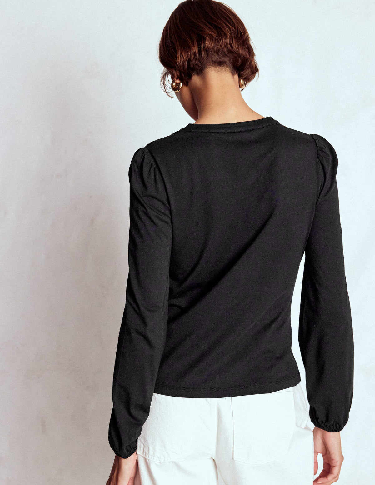 Supersoft Notch Top-Black - Image 3