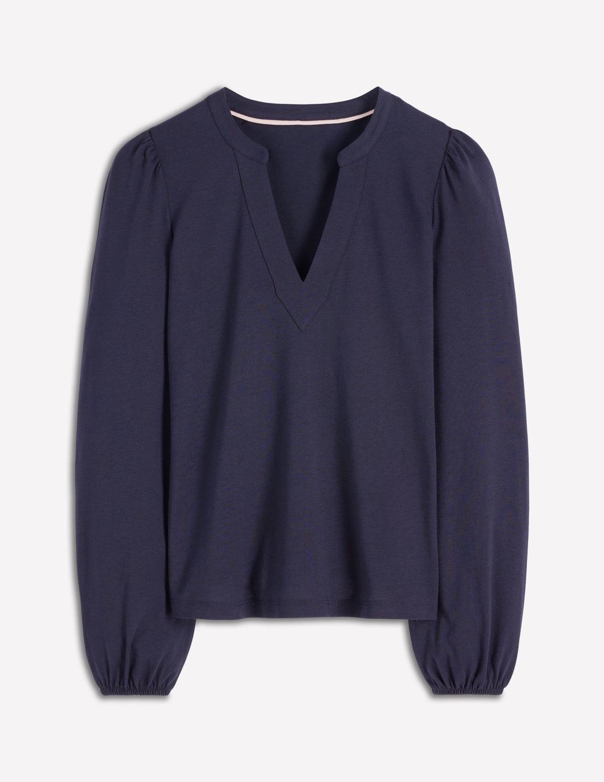 Supersoft Notch Top-Navy - Image 5