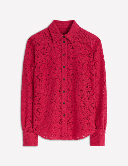 Lace Shirt-Rumba Red-7