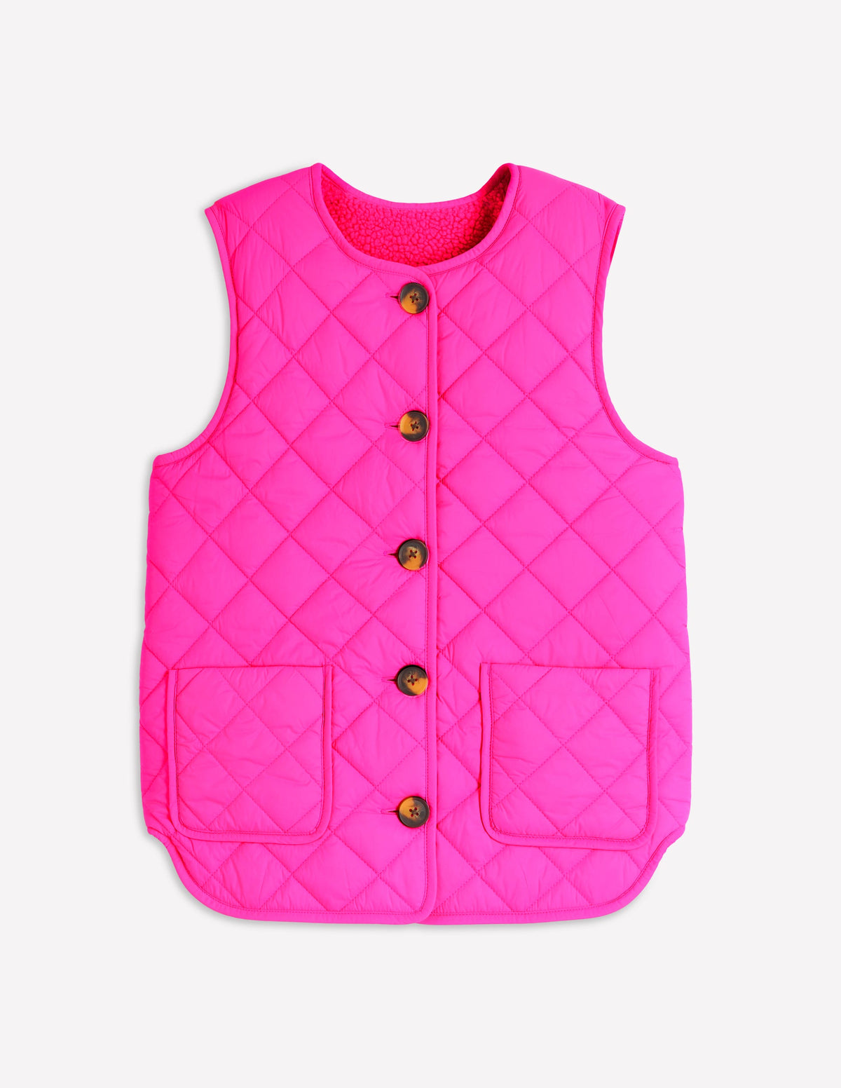 Clerkenwell Reversible Gilet-Pink Ribbon - Image 6