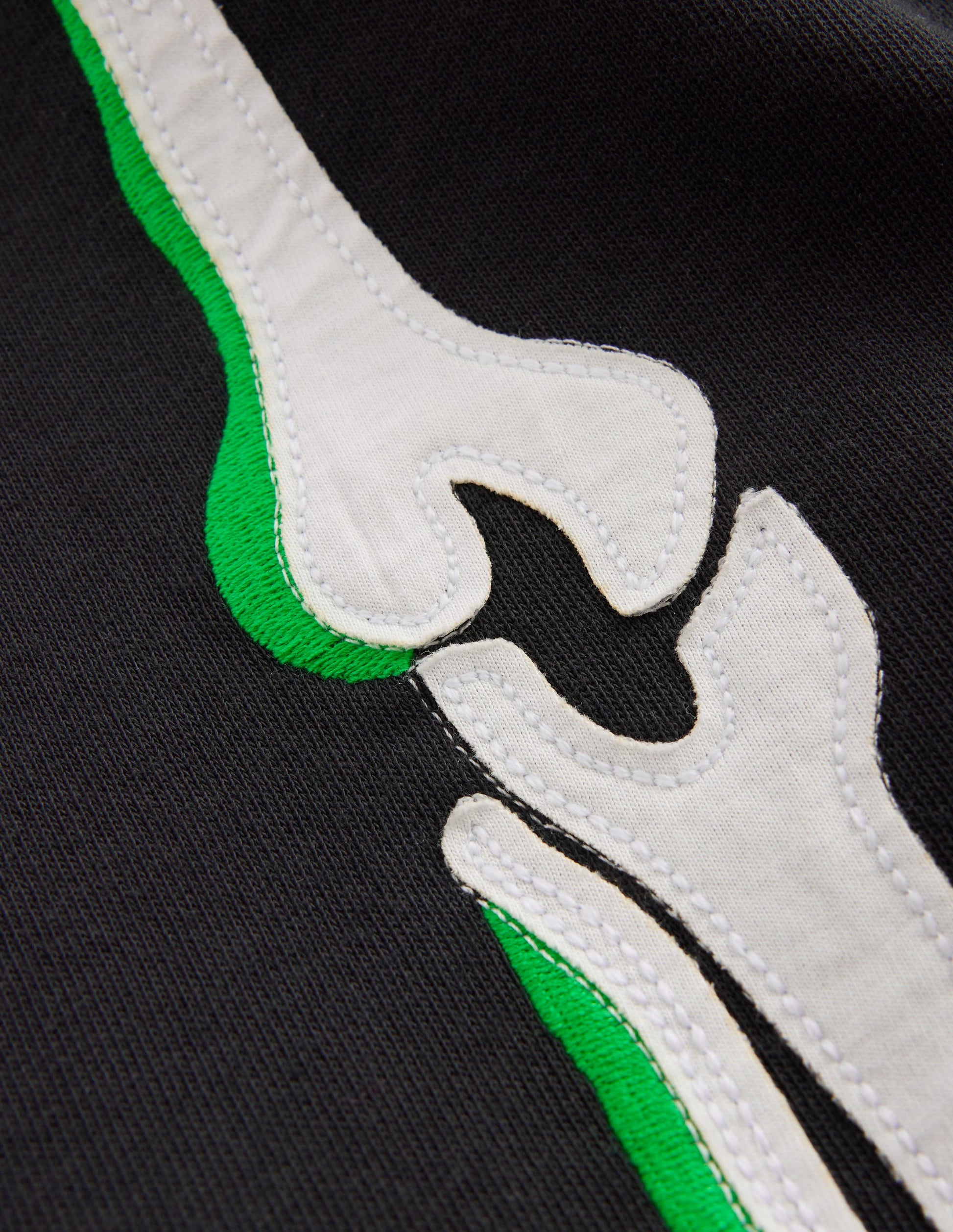 Halloween Glow Joggers-Shadow Grey Skeleton-3
