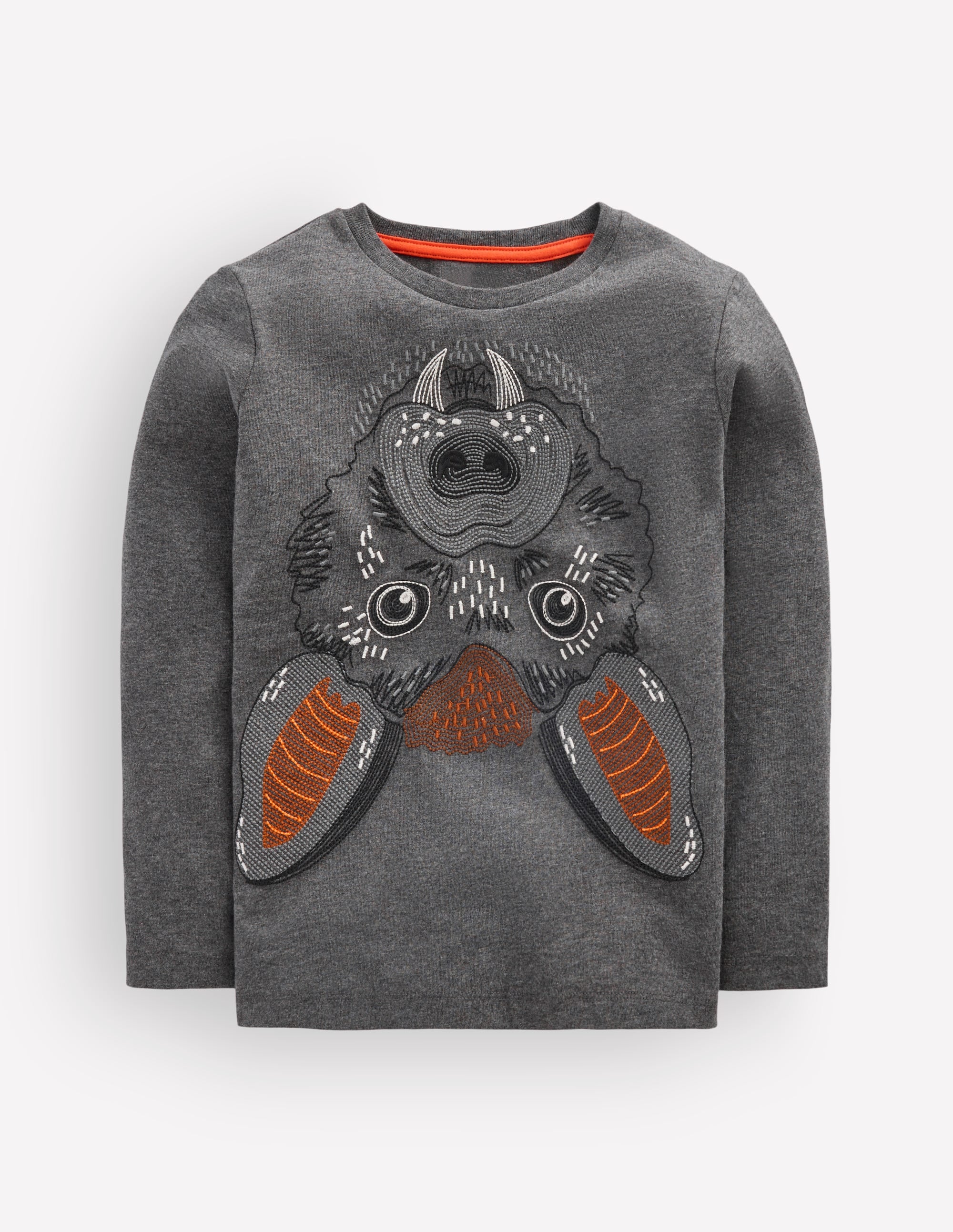 Glow Superstitch T-shirt-Shadow Grey Bat - Image 2