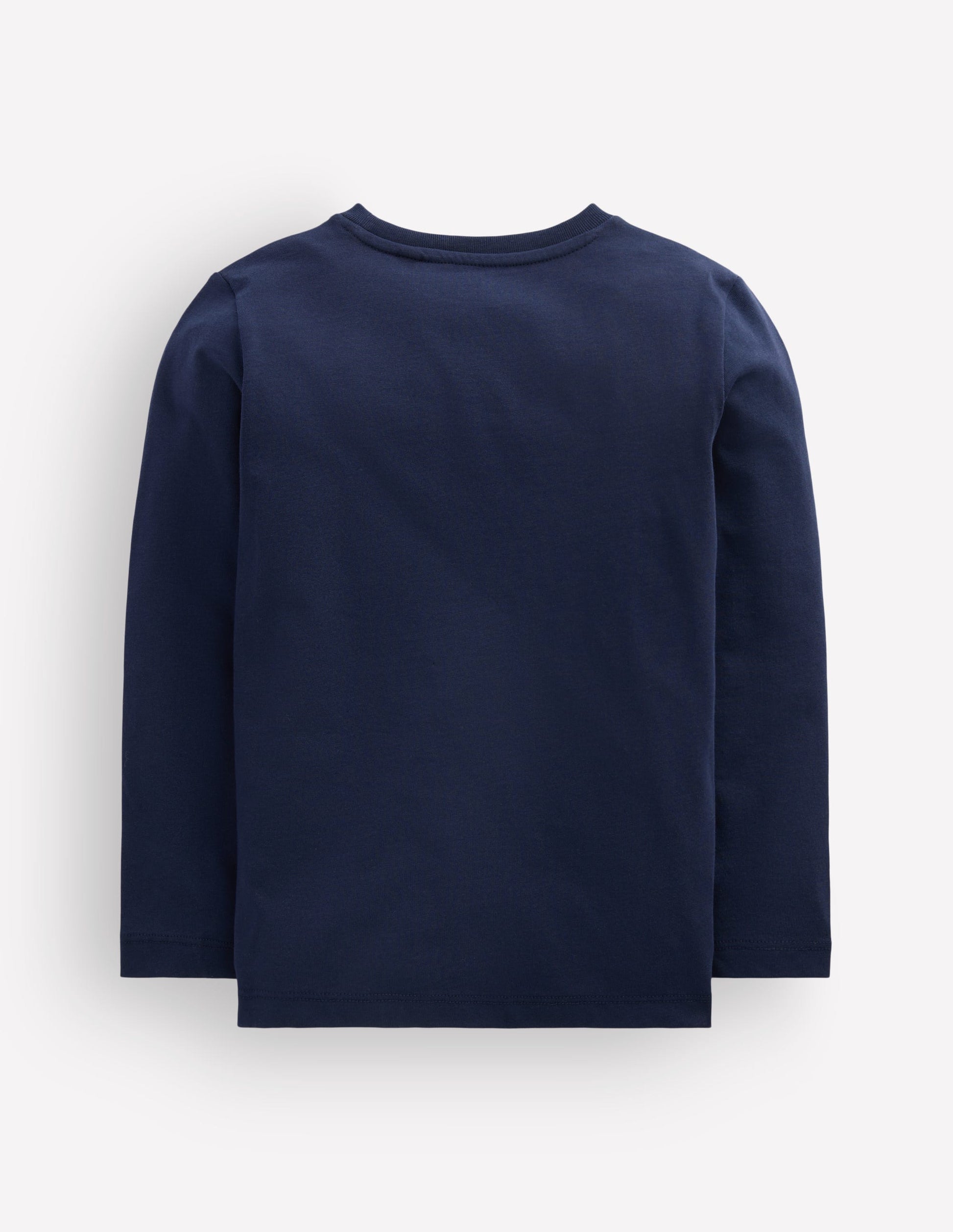 Long Sleeve Glow T-shirt-French Navy, Halloween Castle-4