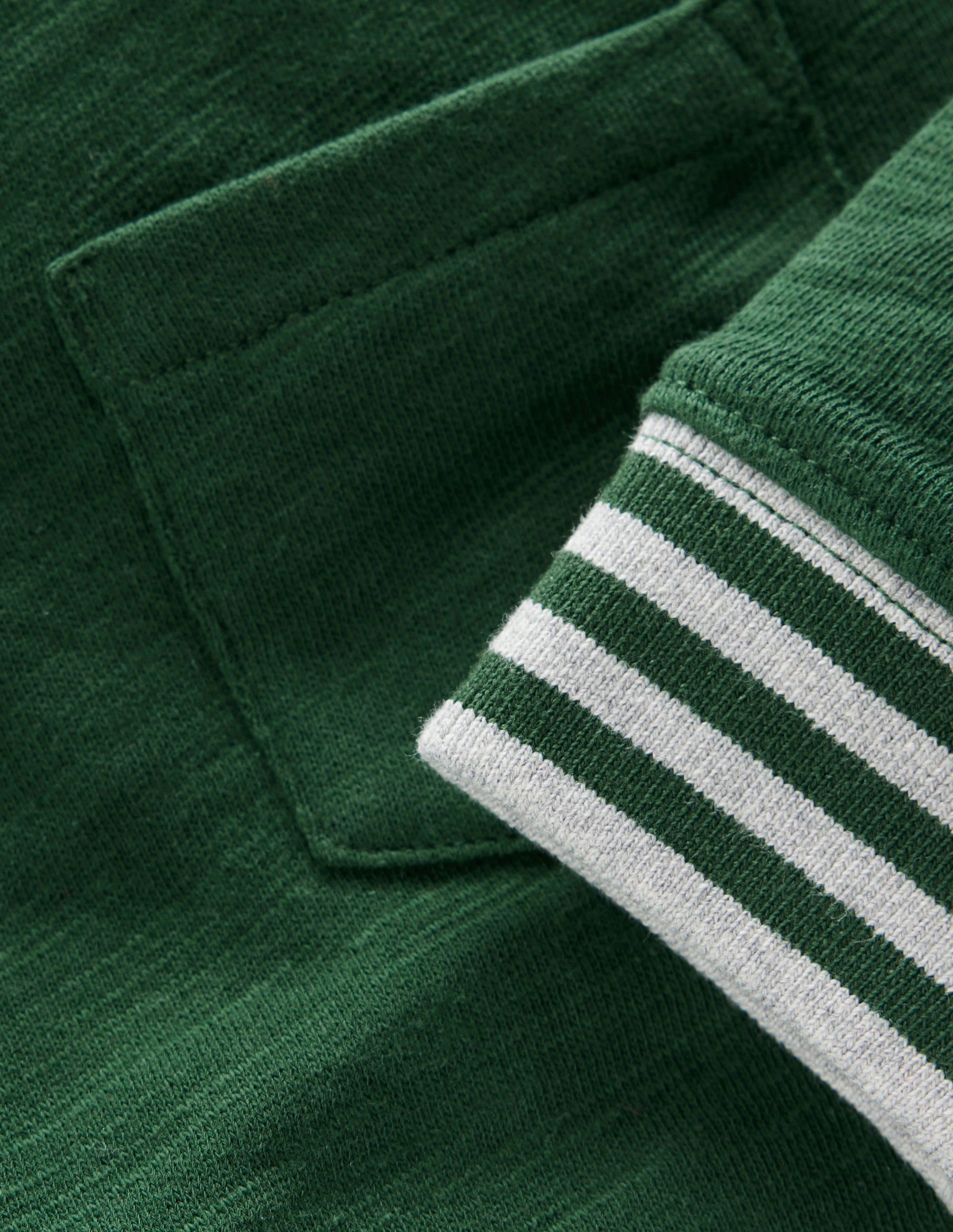 Cosy Mid-weight T-shirt-Hunter Green / Blue Aura-3