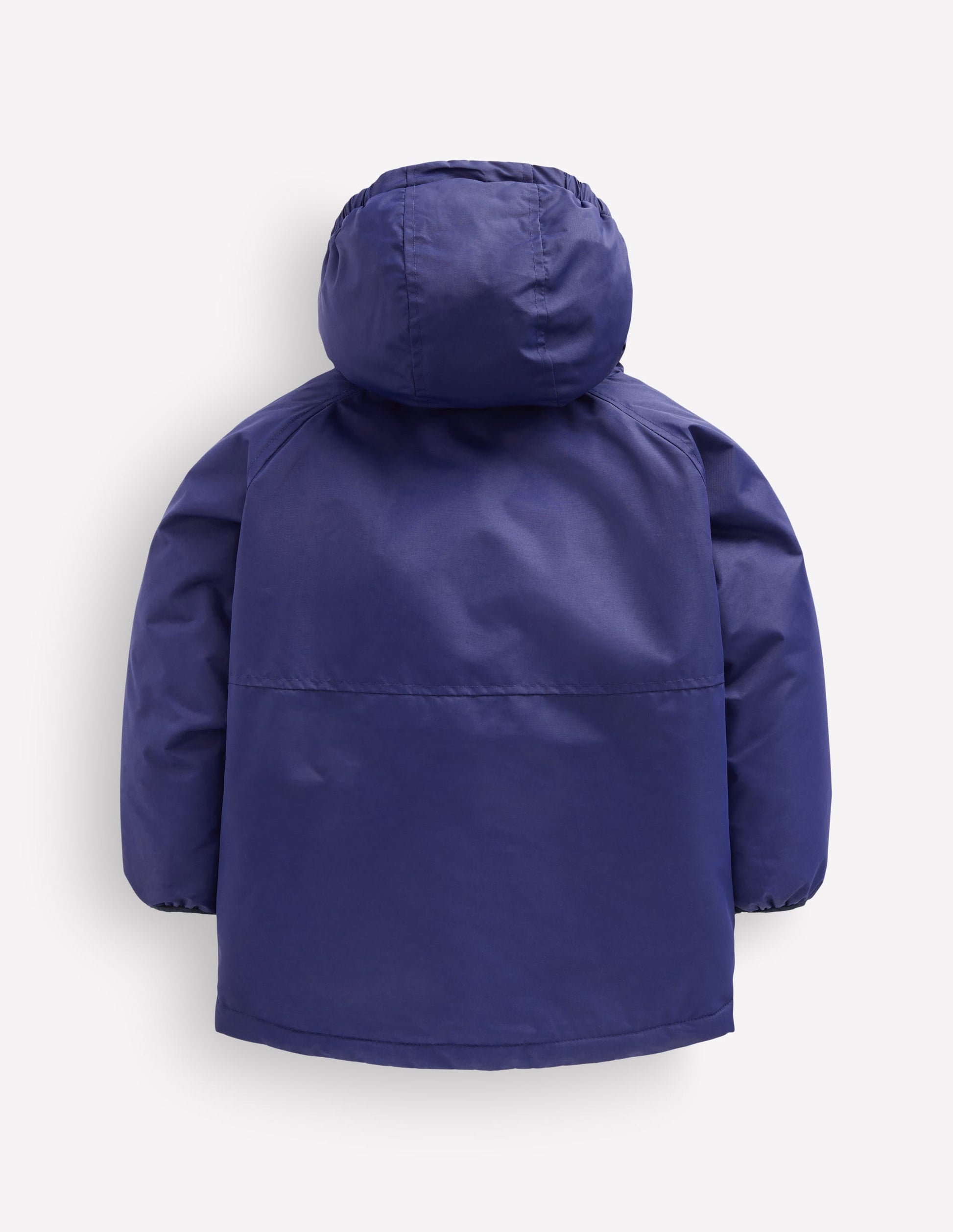 Borg Lined Anorak-MAZARINE BLUE-2