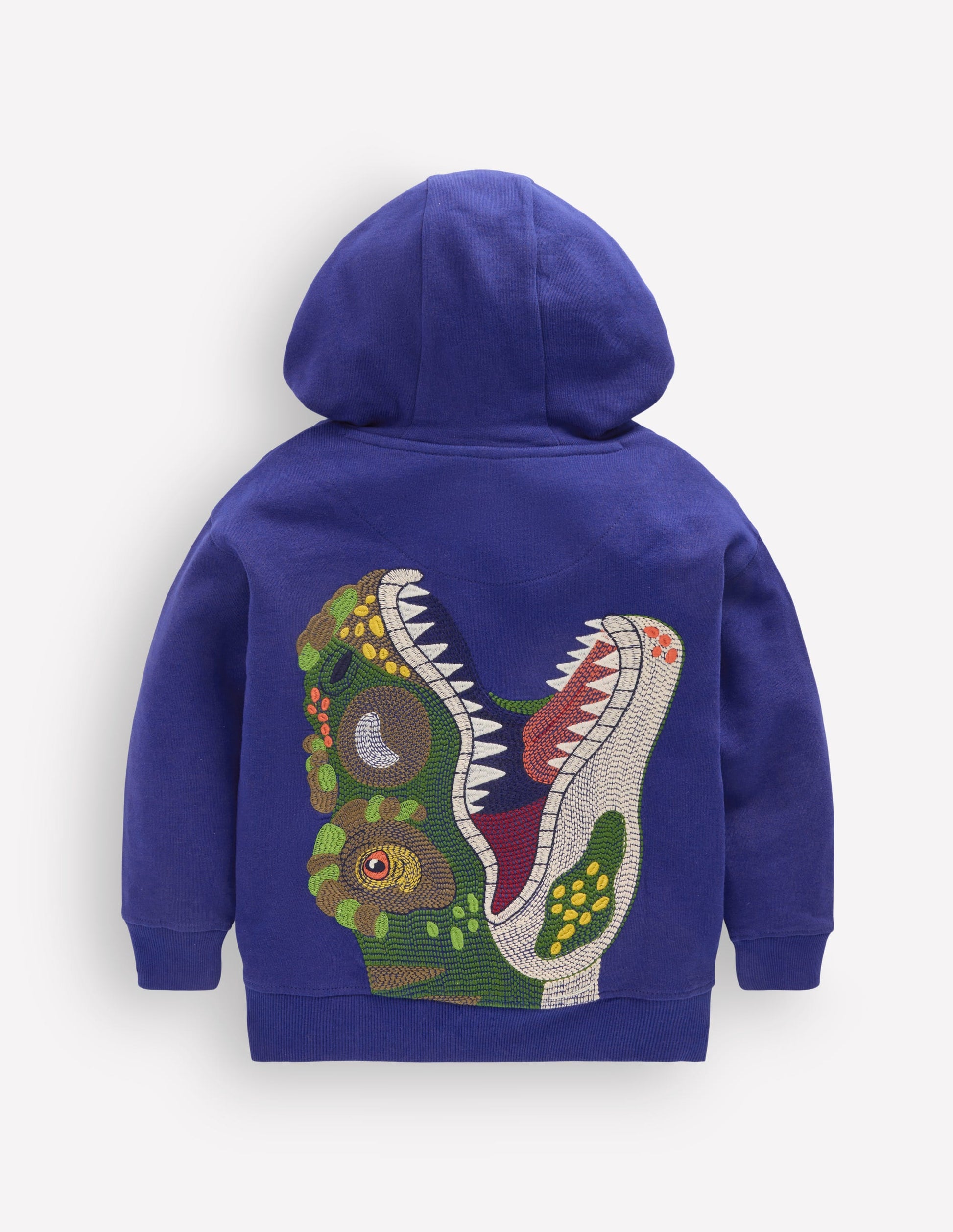 Superstitch Hoodie-Blue Dino-3