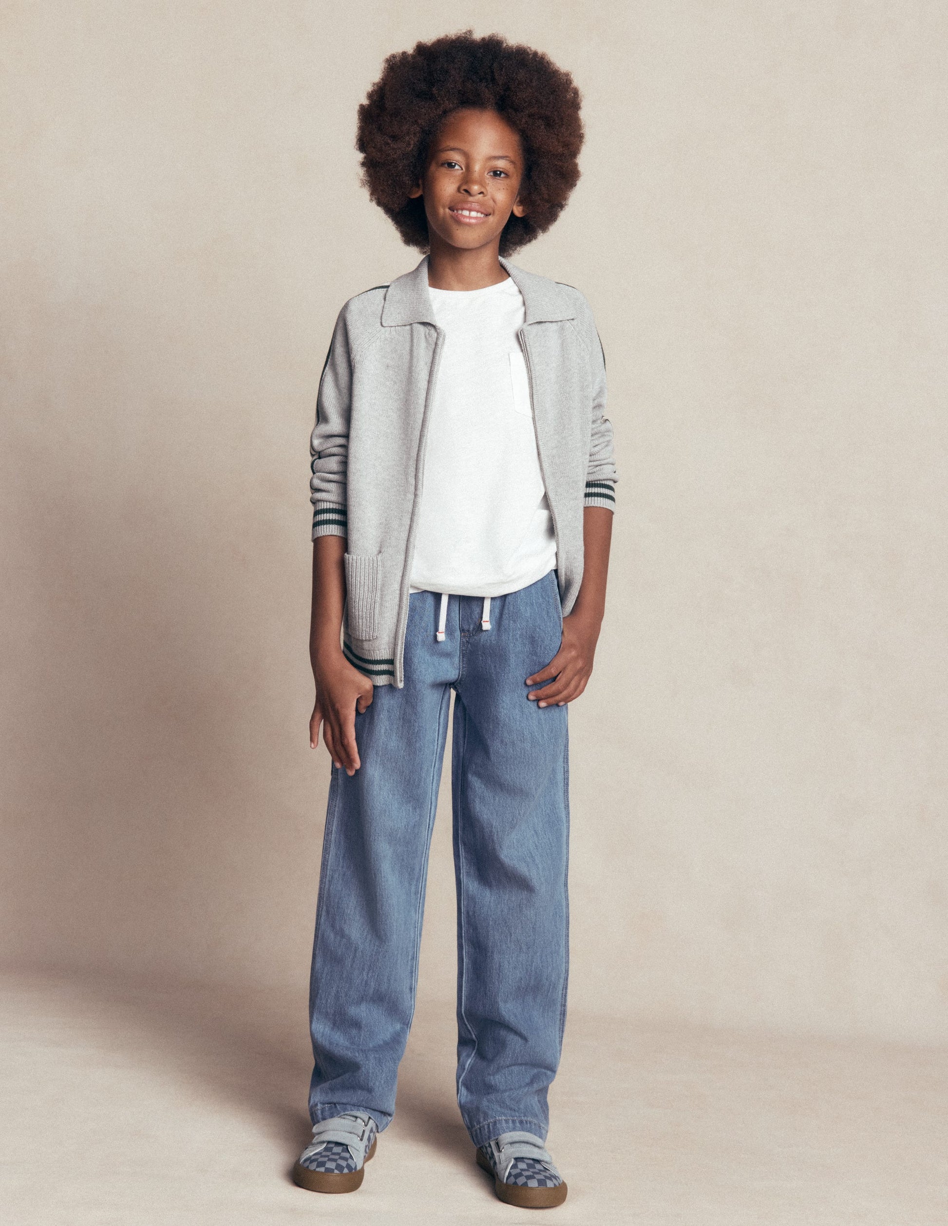 Pull-on Carpenter Jeans-Light Wash-1