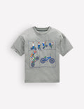 Vintage Wash Graphic T-Shirt-Bamboo Cane Freestyle Bikes