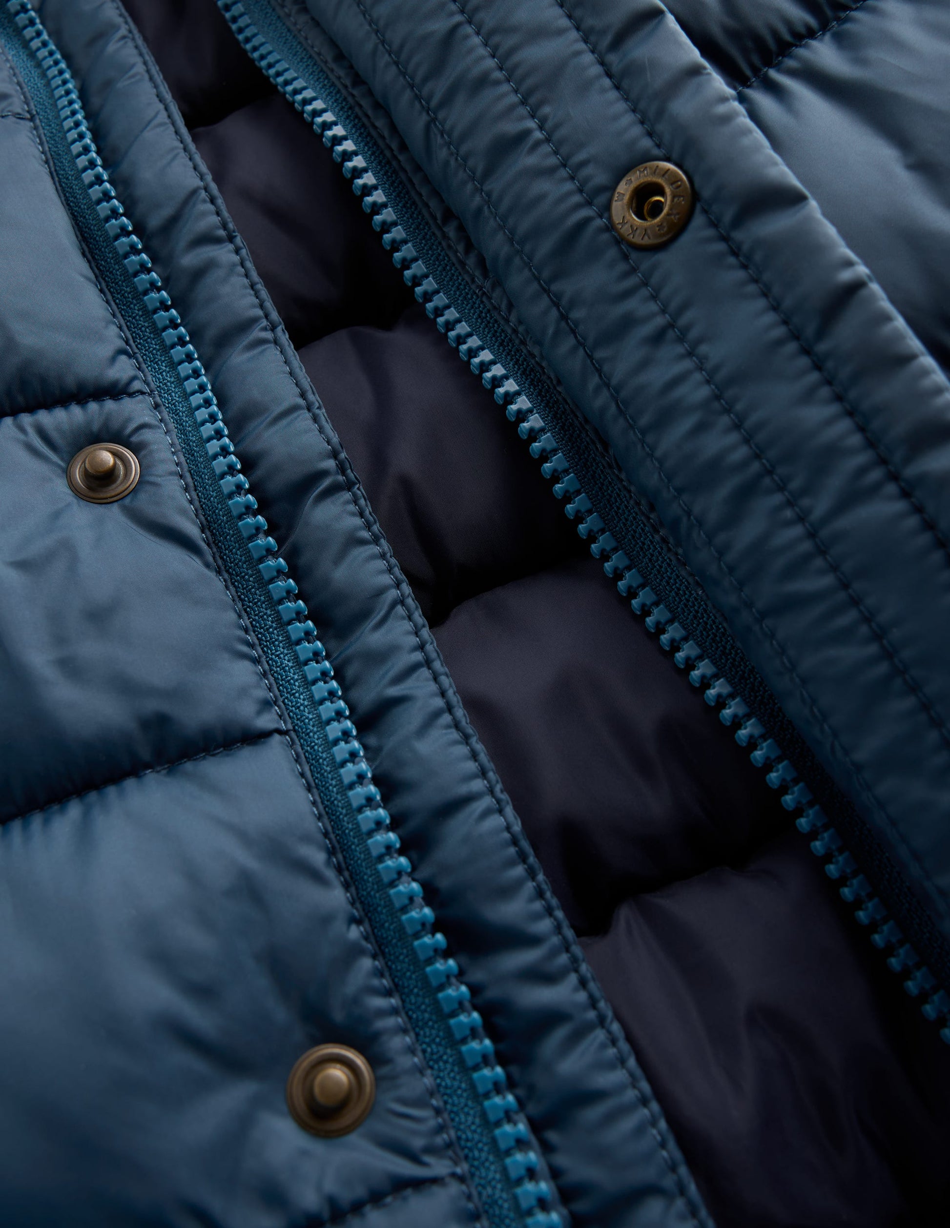 Smart Padded Jacket-Blue-3
