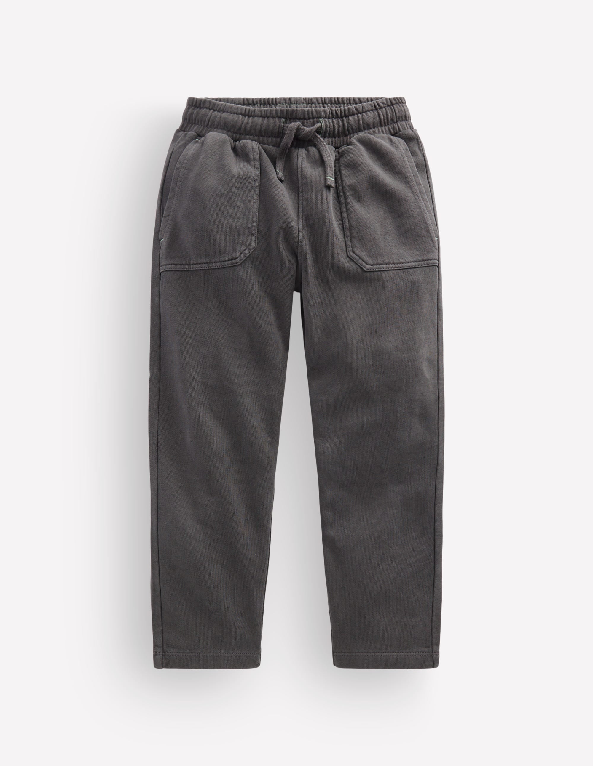 Garment Dye Tapered Joggers-Shadow Grey - Image 1