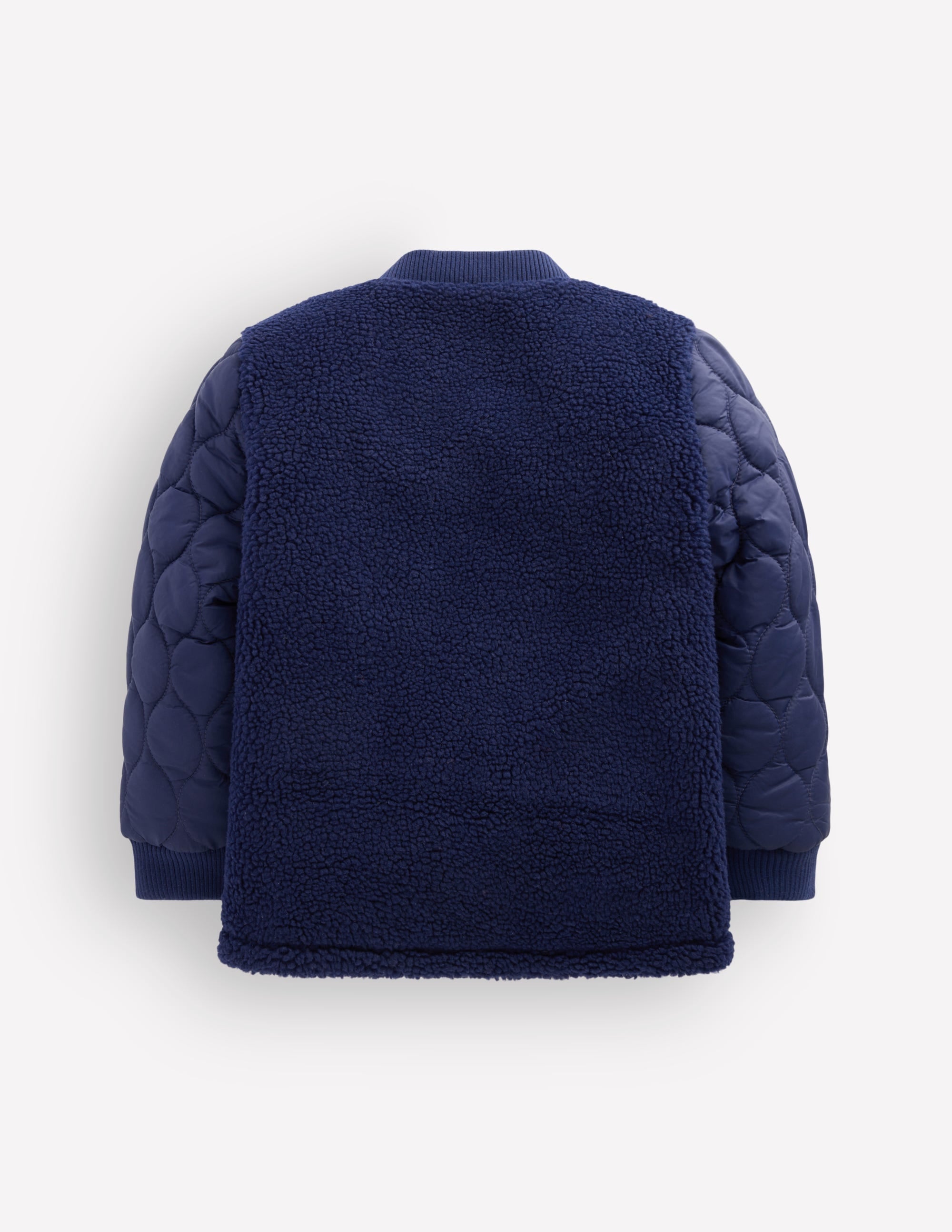 Borg Bomber Jacket-Medieval Blue - Image 2