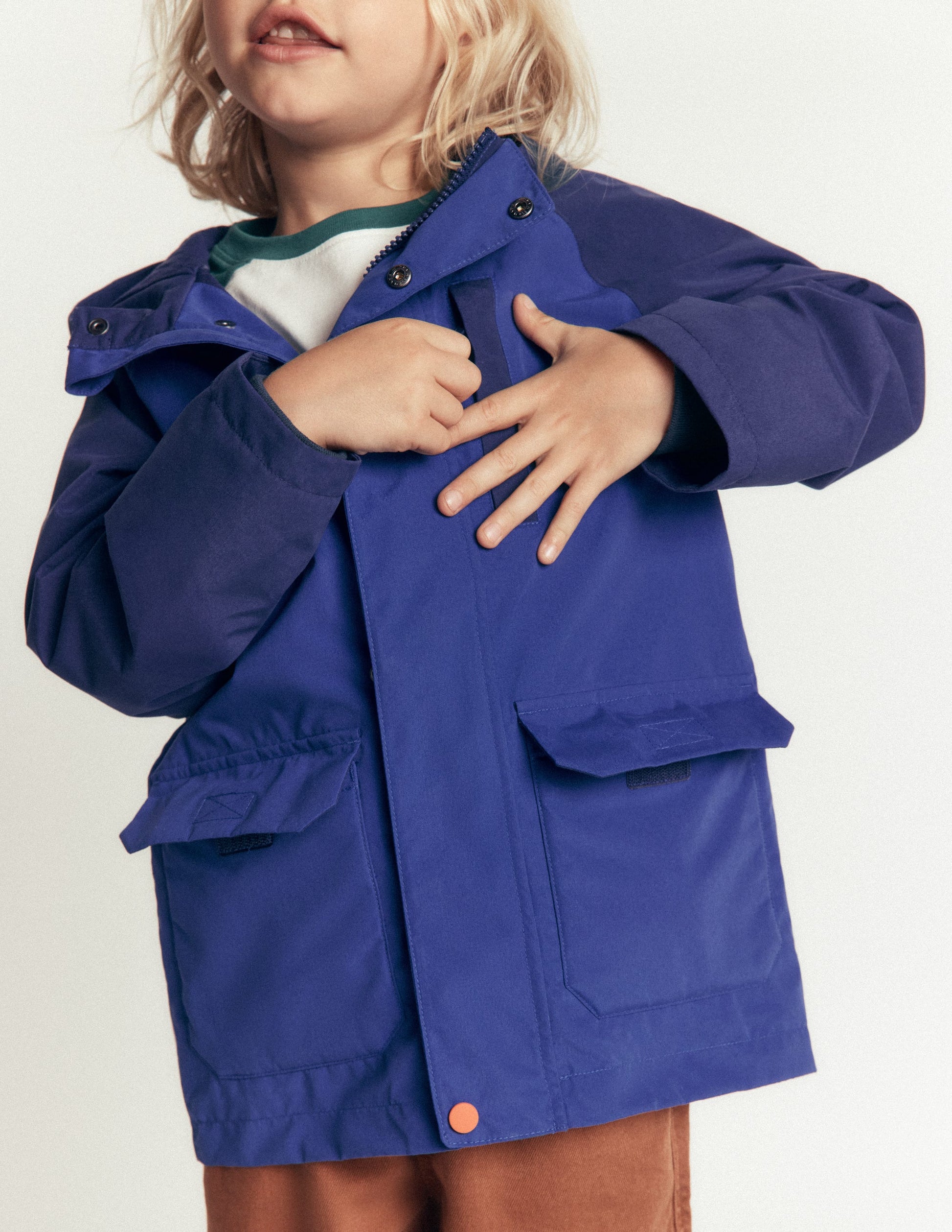Waterproof Fisherman's Jacket-Mazarine Blue-1