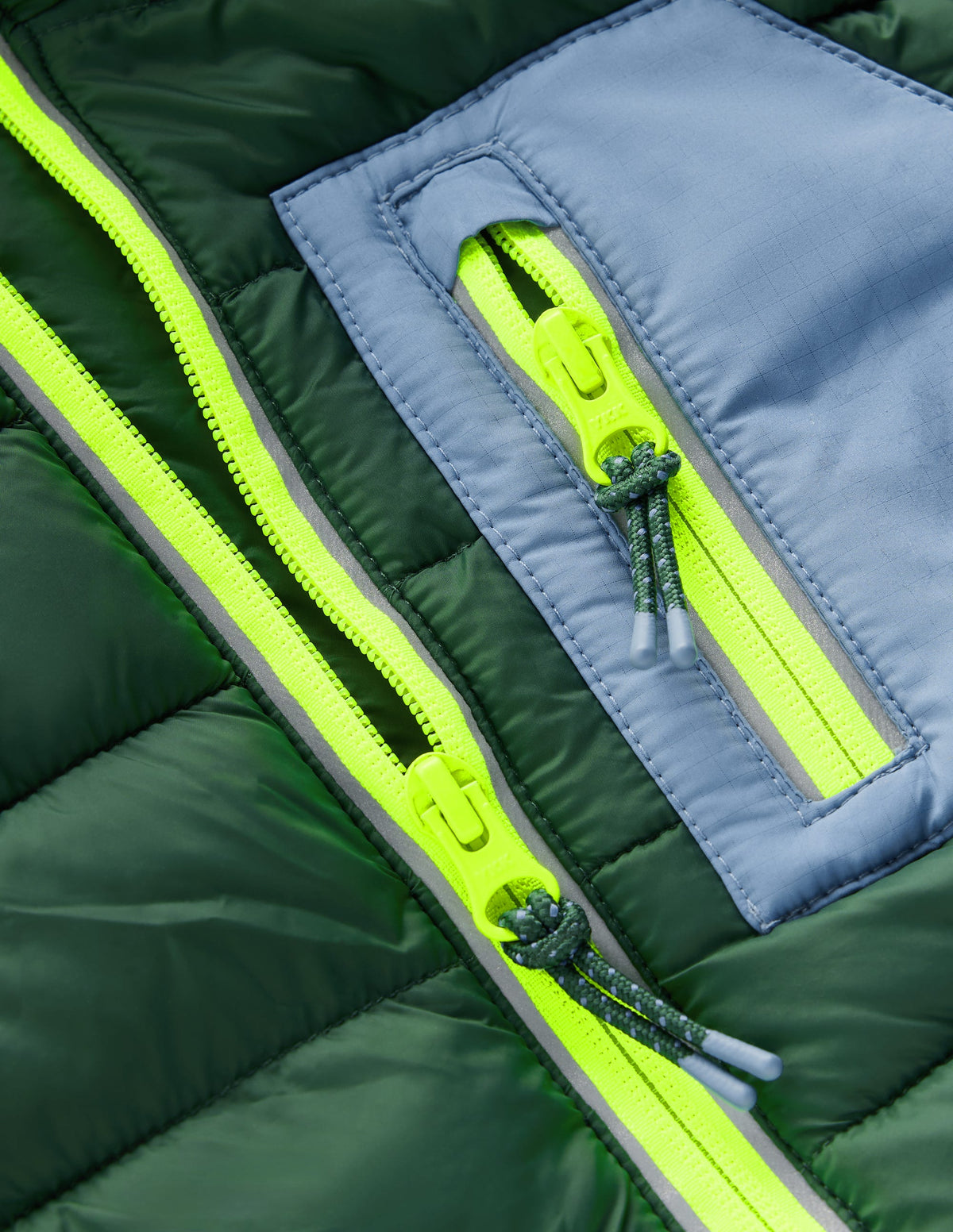 Pack-away Padded Jacket-Posy Green-6