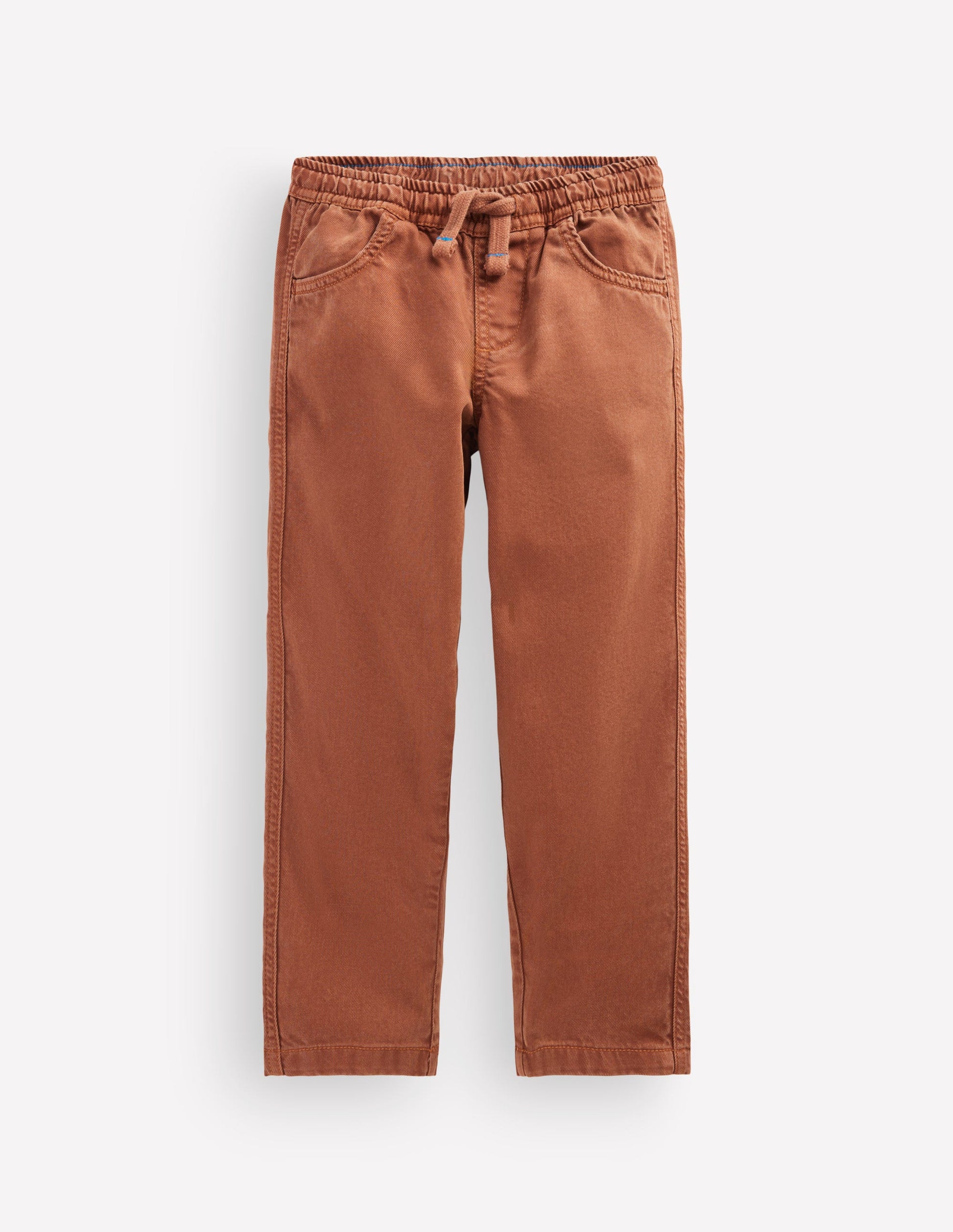 Easy Straight Trousers-Ginger-1
