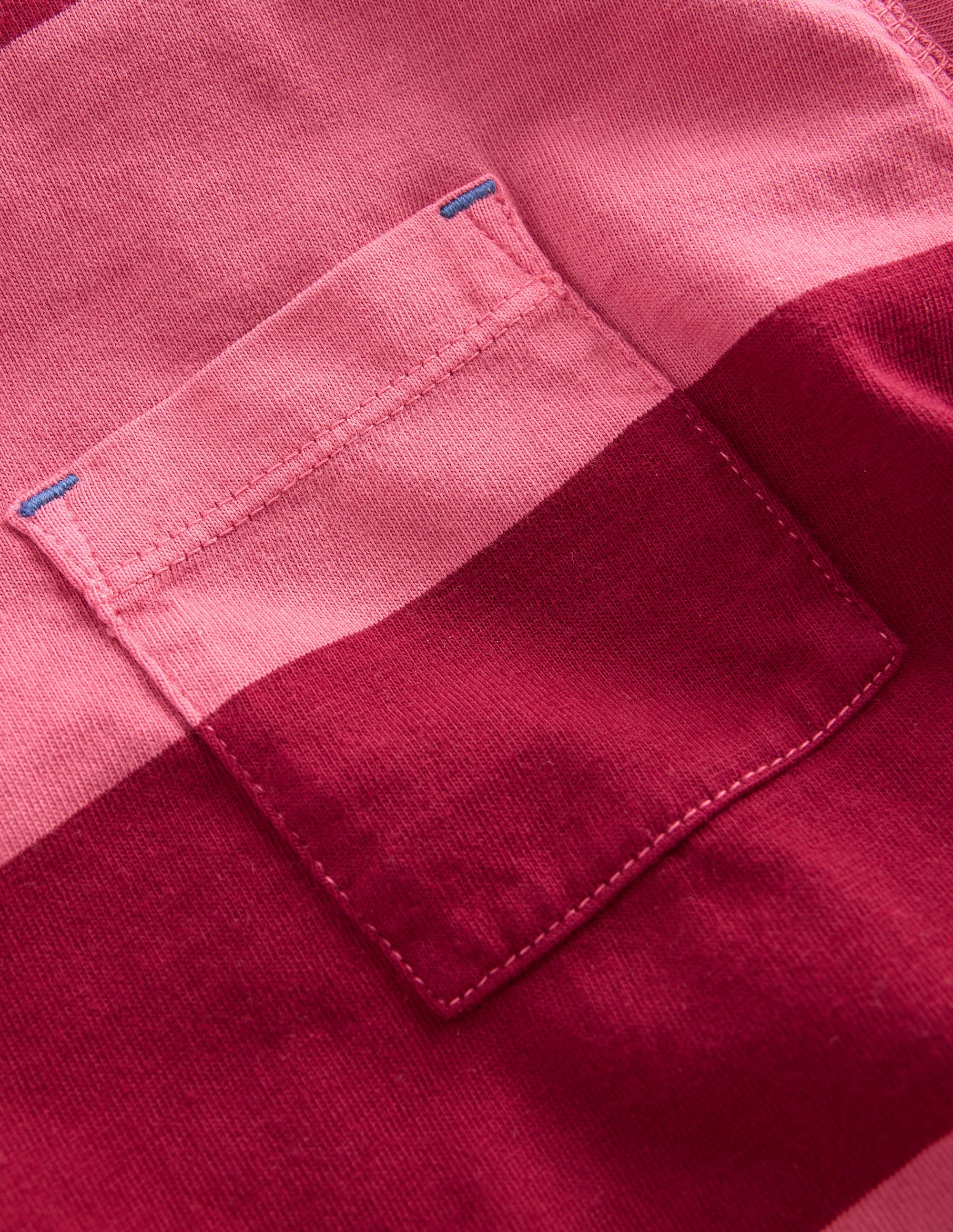 Long Sleeve Garment Dye Tee-Winter Blush / Ruby Red - Image 3