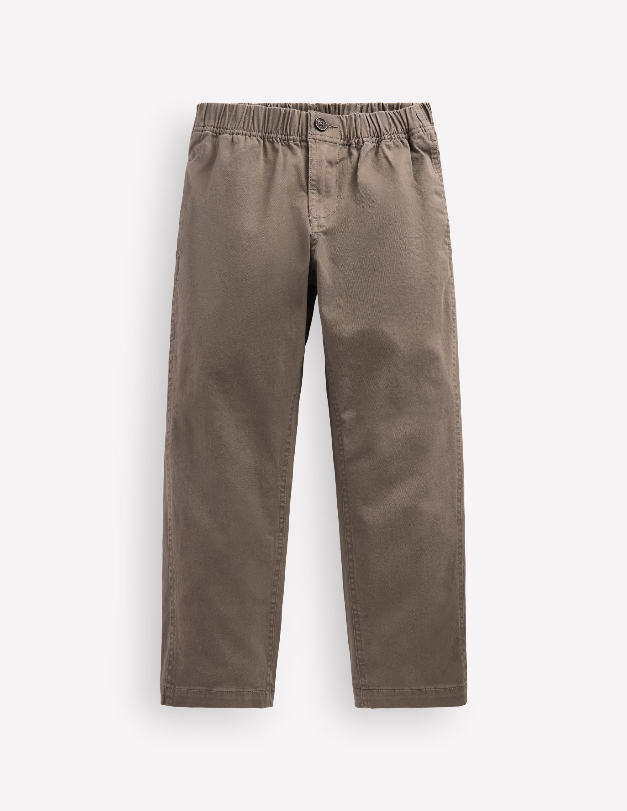 Easy Straight Chinos-Grey Walnut - Image 1