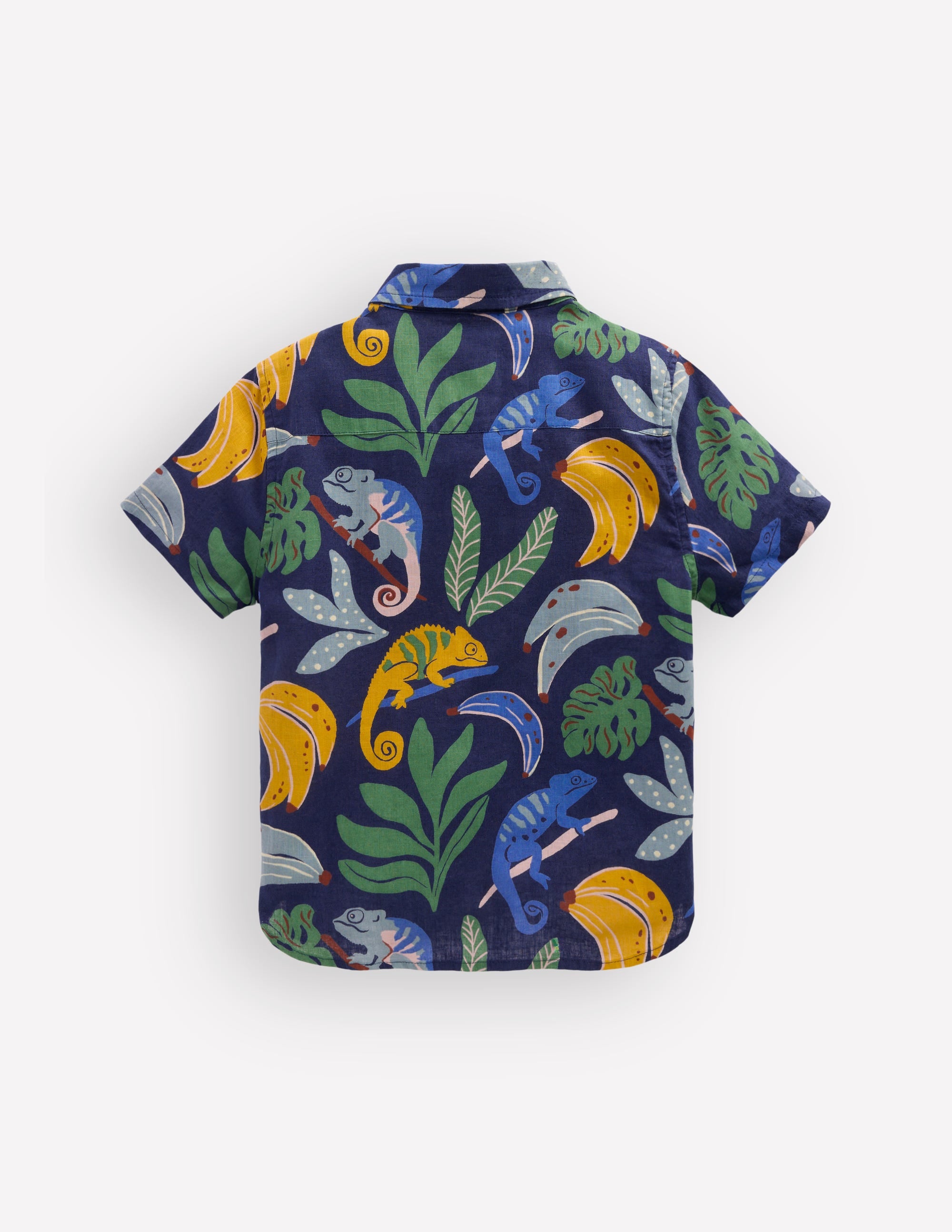 Cotton Linen Shirt-Multi Chameleon - Image 2
