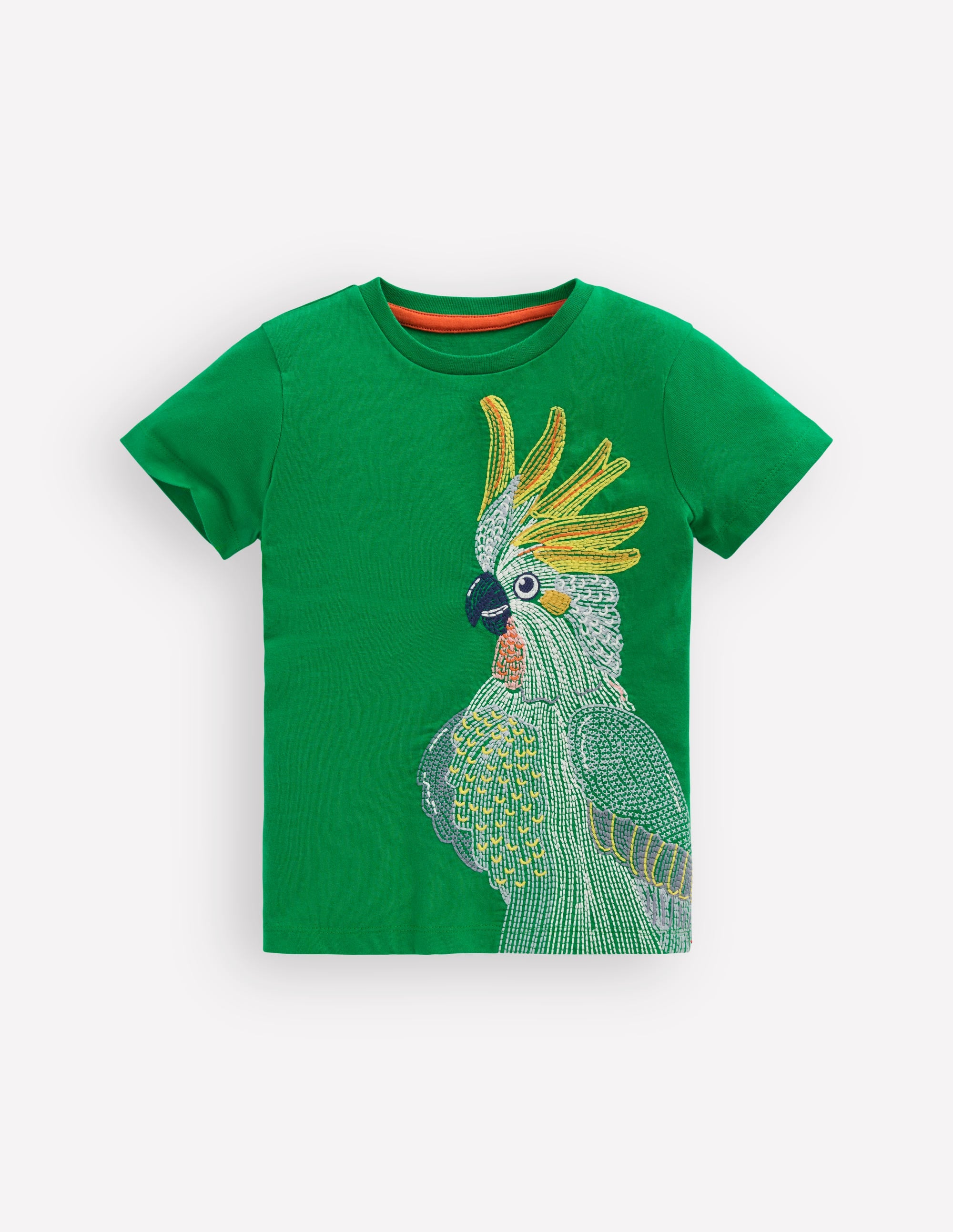 Superstitch T-Shirt-Green Tambourine Cockatoo - Image 1