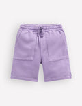 Garment Dye Sweatshorts-Misty Lavender