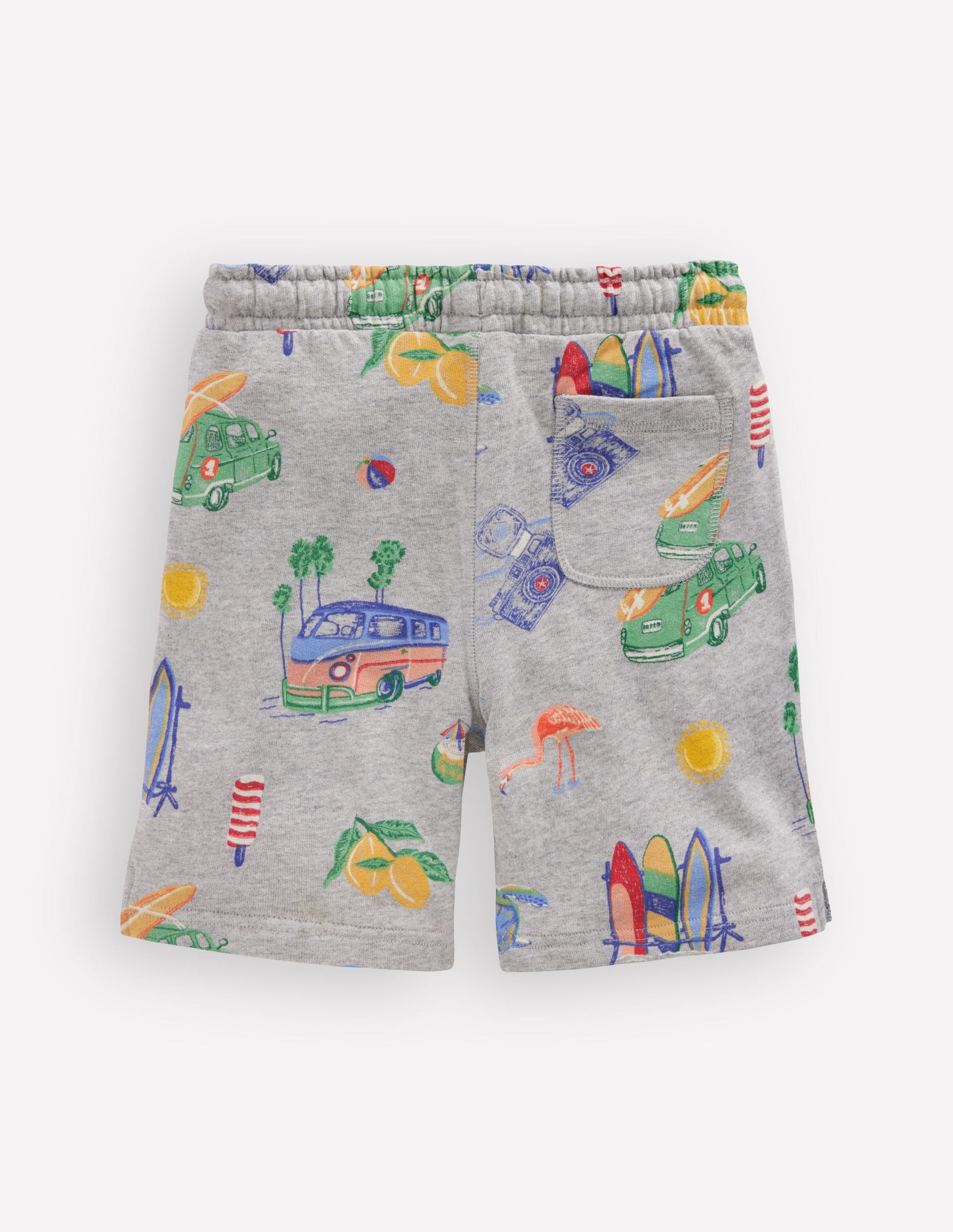 Printed Shorts-Chambray Holiday-3