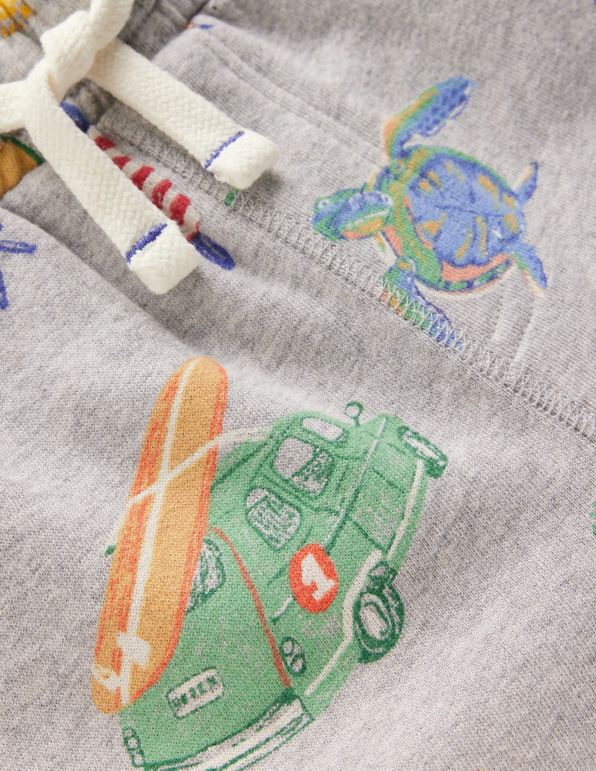 Printed Shorts-Chambray Holiday-4