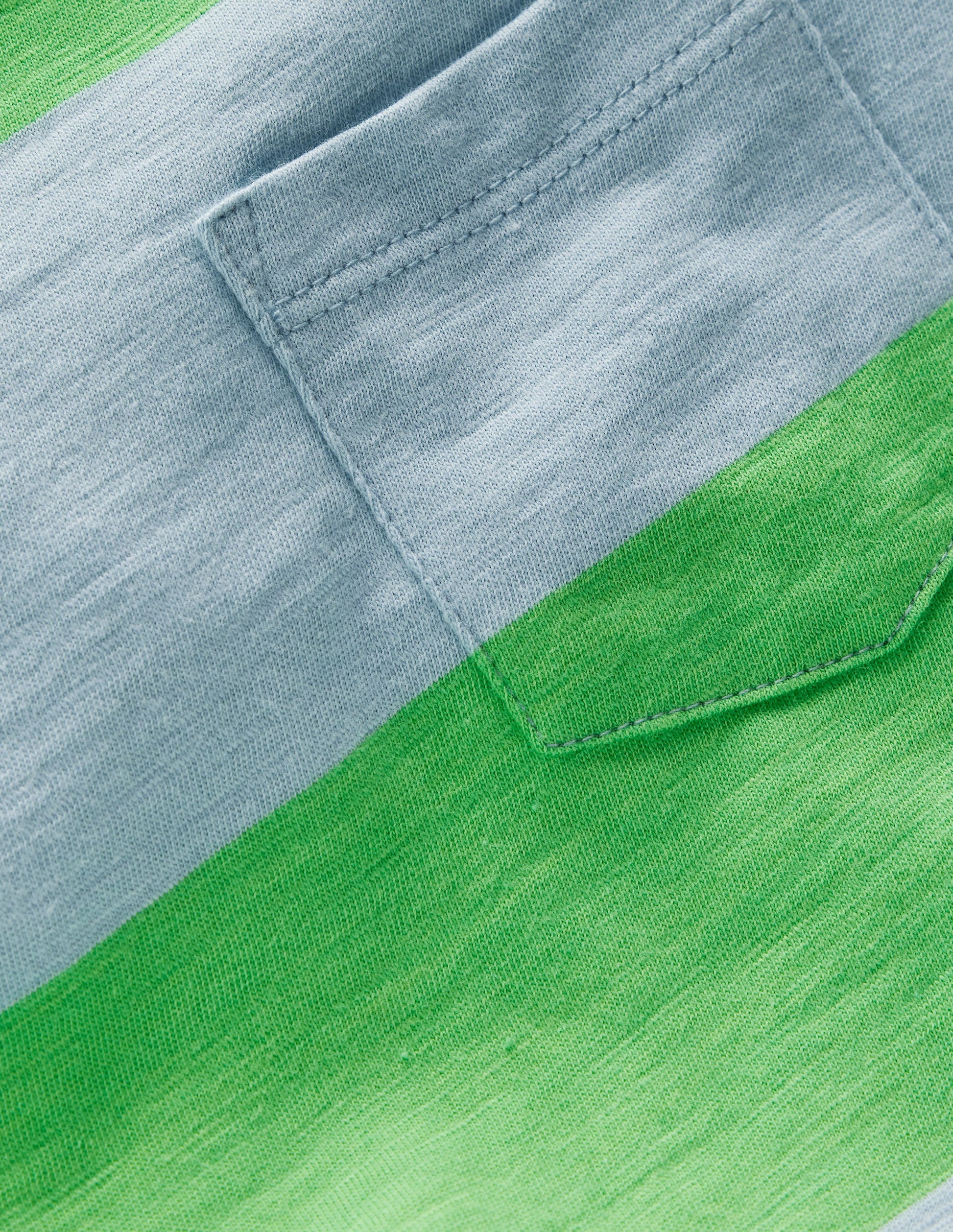 Everyday Short Sleeve T-Shirt-Parakeet Green/Vintage Blue-3