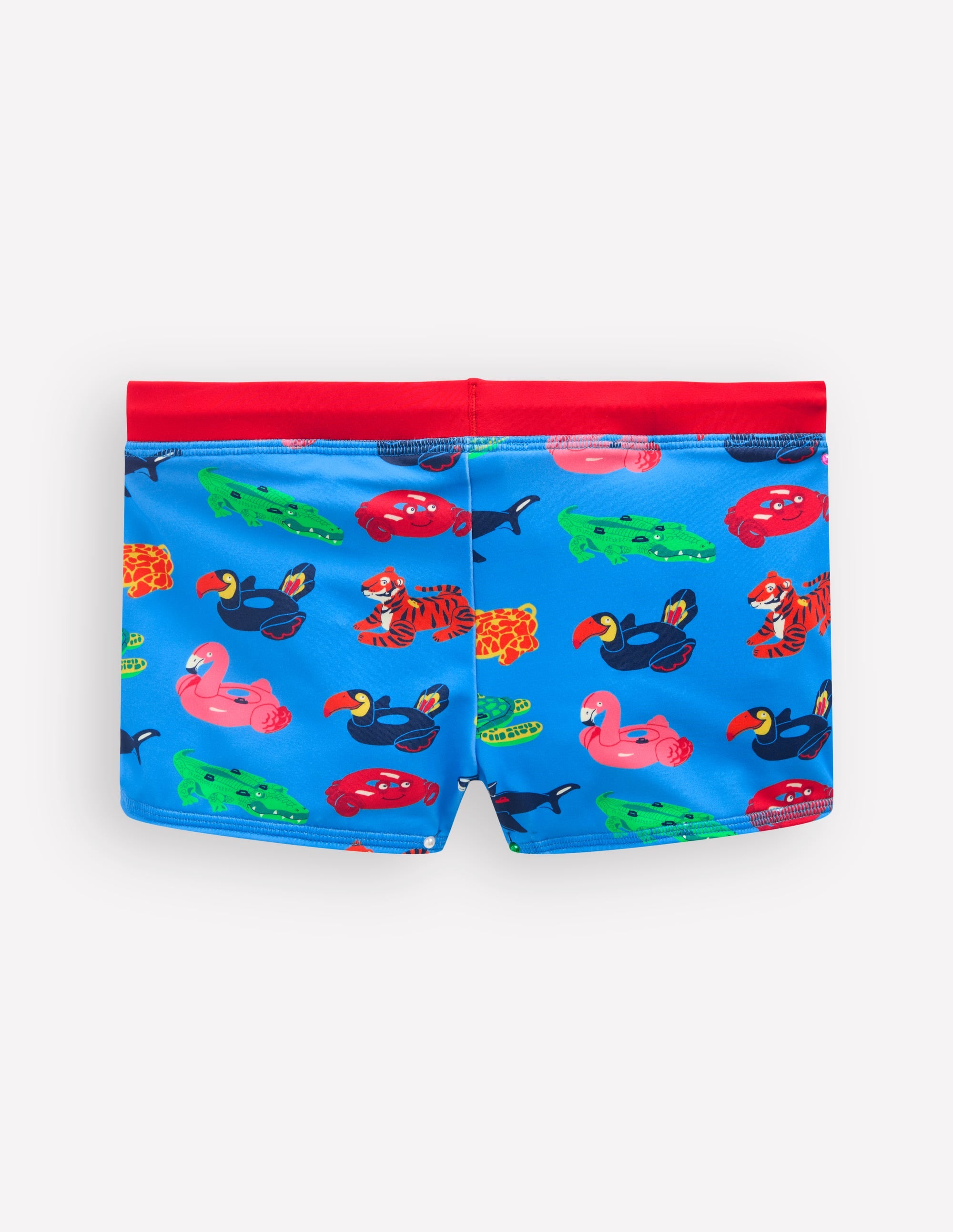 Swim Trunks-Malibu Blue Pool Floats - Image 2