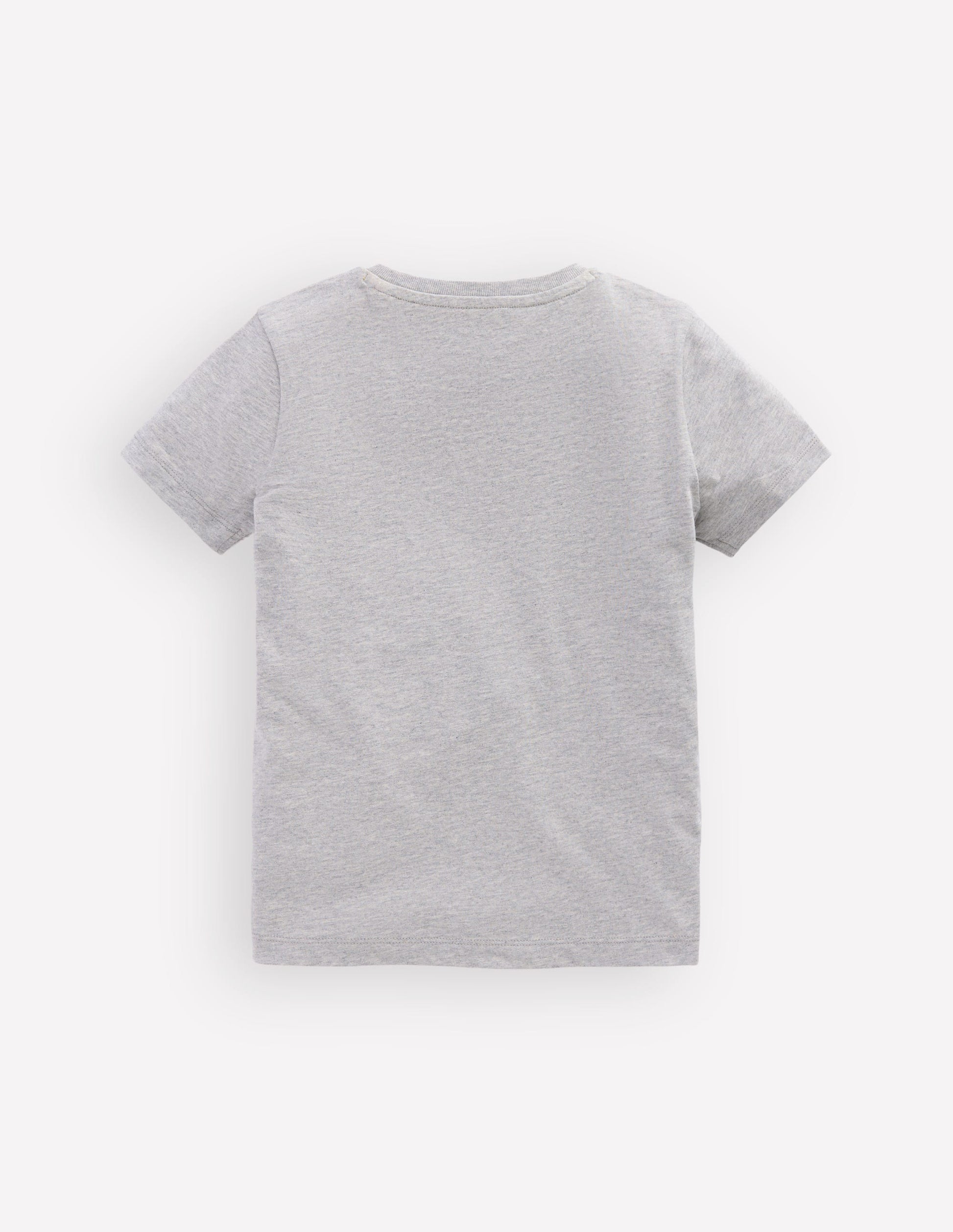 Linear Stitch T-shirt-Grey Marl Football Boots-4