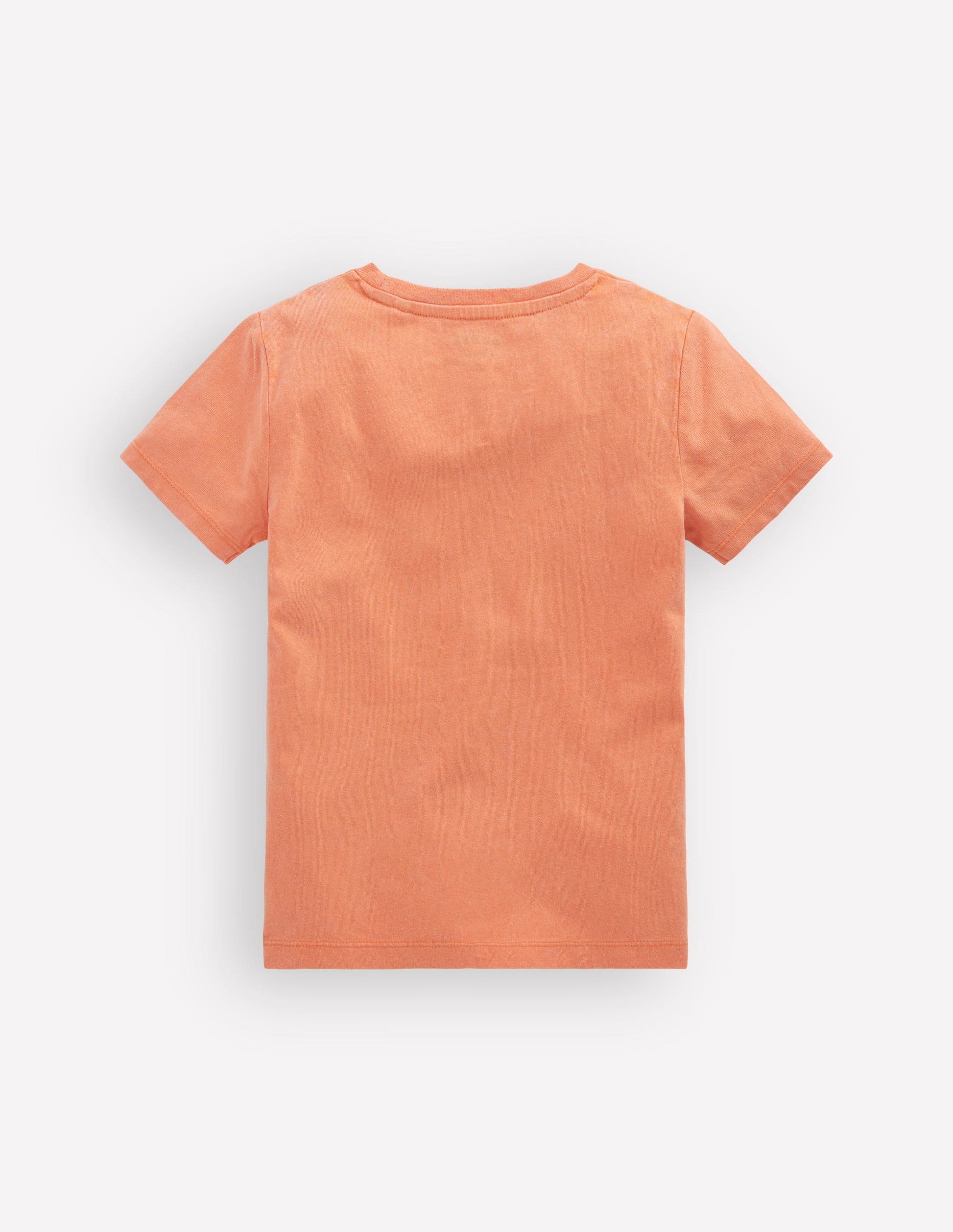 Vintage Wash Graphic T-shirt-ORANGE SHARKS-2