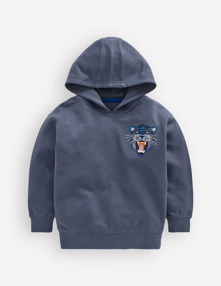 Superstitch Hoodie-vintage indigo