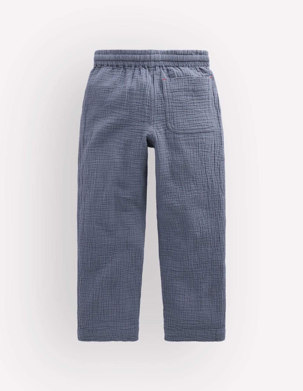 Double Cloth Summer Trouser-North Sea Blue - Image 2