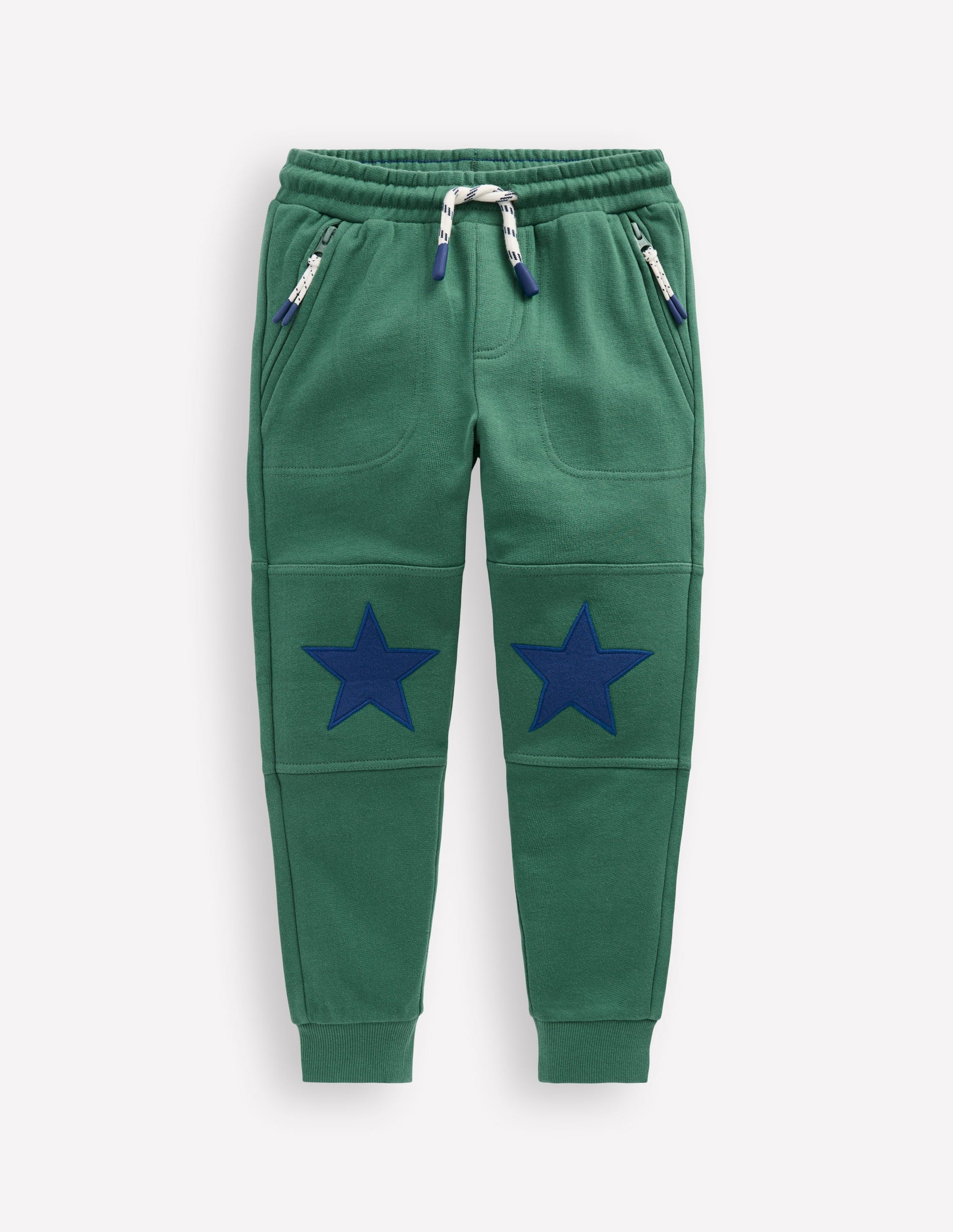 Warrior Knee Joggers-Blue Spruce Star Knee-4