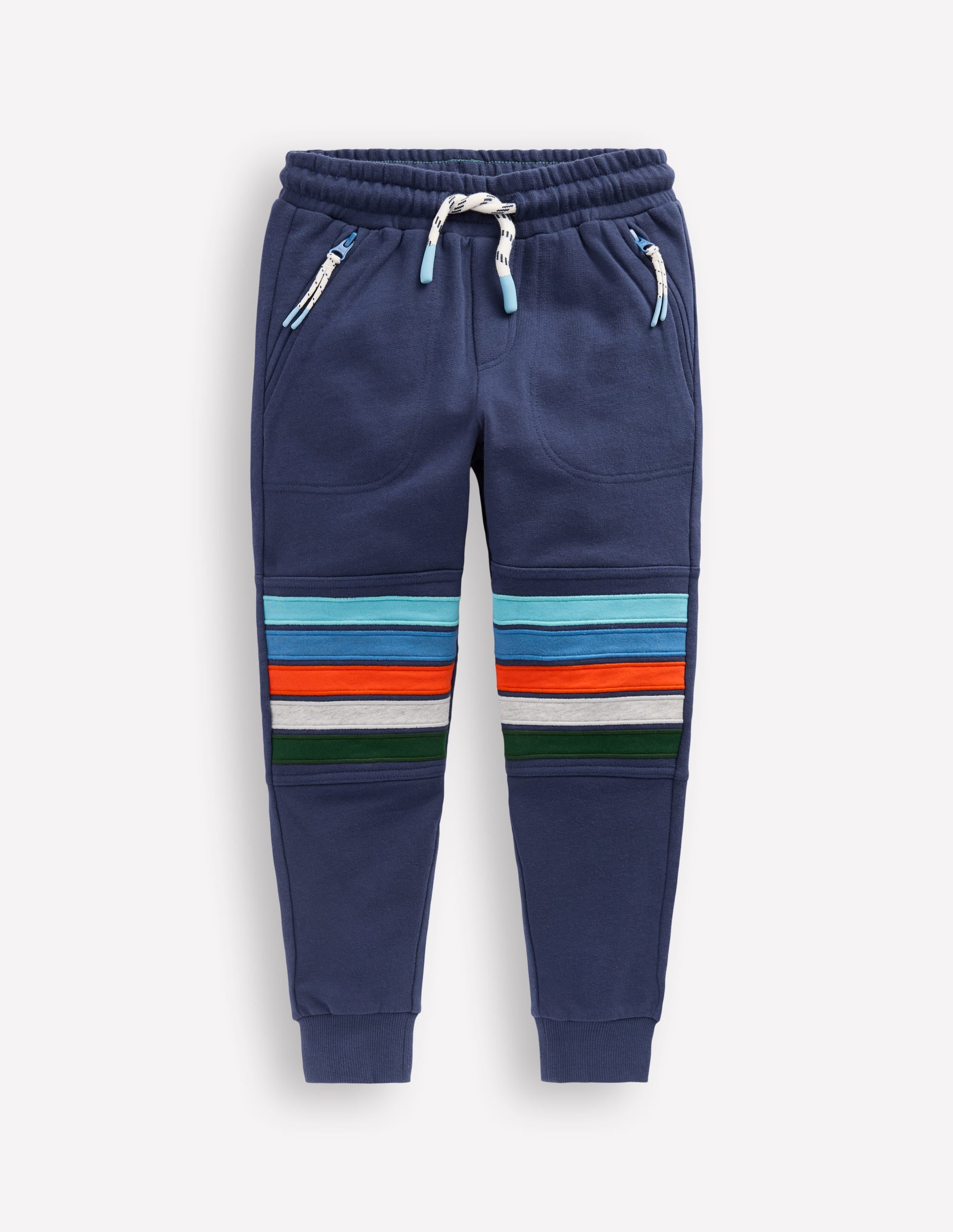 Warrior Knee Joggers-Starboard Blue Stripe Knee - Image 4
