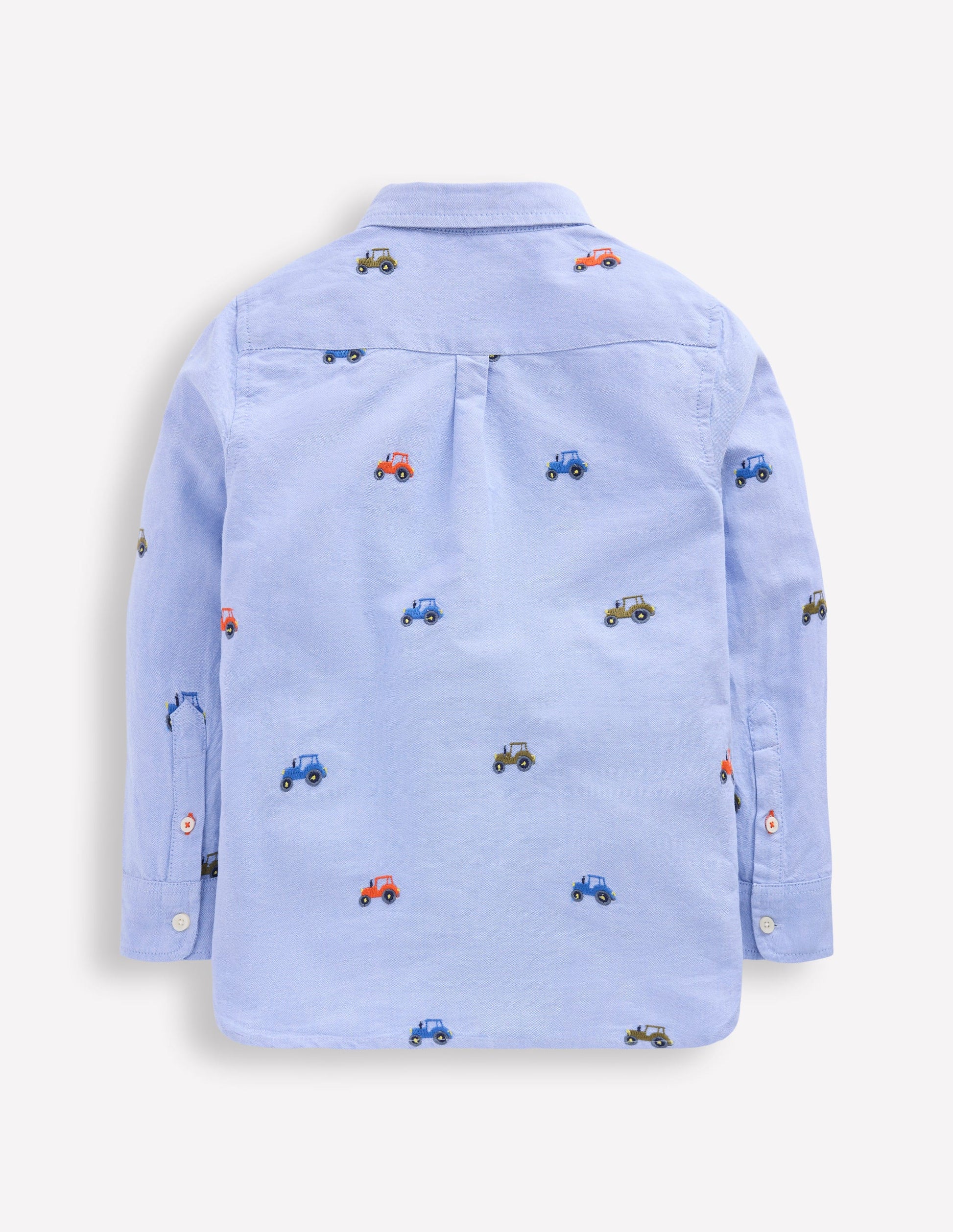 Embroidered Shirt-Oxford Tractors-3