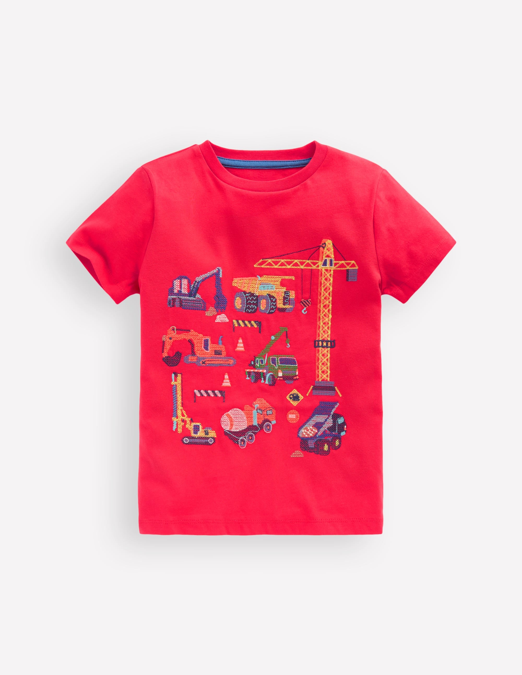 Superstitch T-Shirt-Terracotta Tractors - Image 1