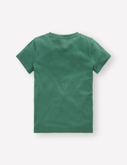 Superstitch T-Shirt-Spruce Green Octopus-2