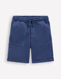 Garment Dye Sweatshorts-Starboard Blue