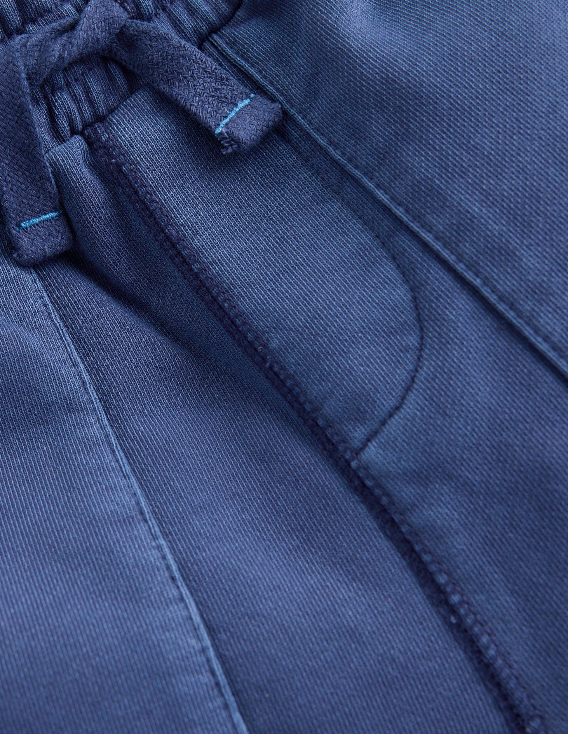 Garment Dye Sweatshorts-Starboard Blue-3