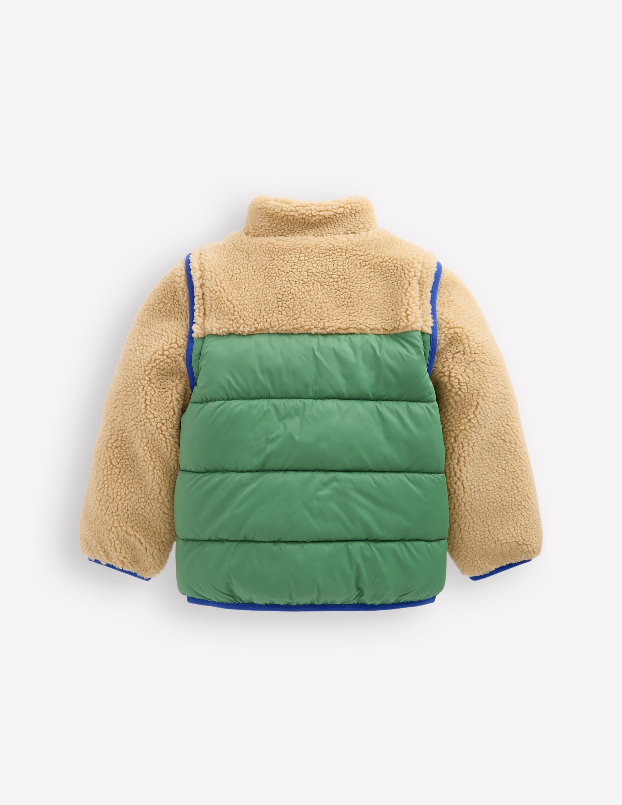 2-in-1 Borg Jacket-Winter Moss Mix - Image 2