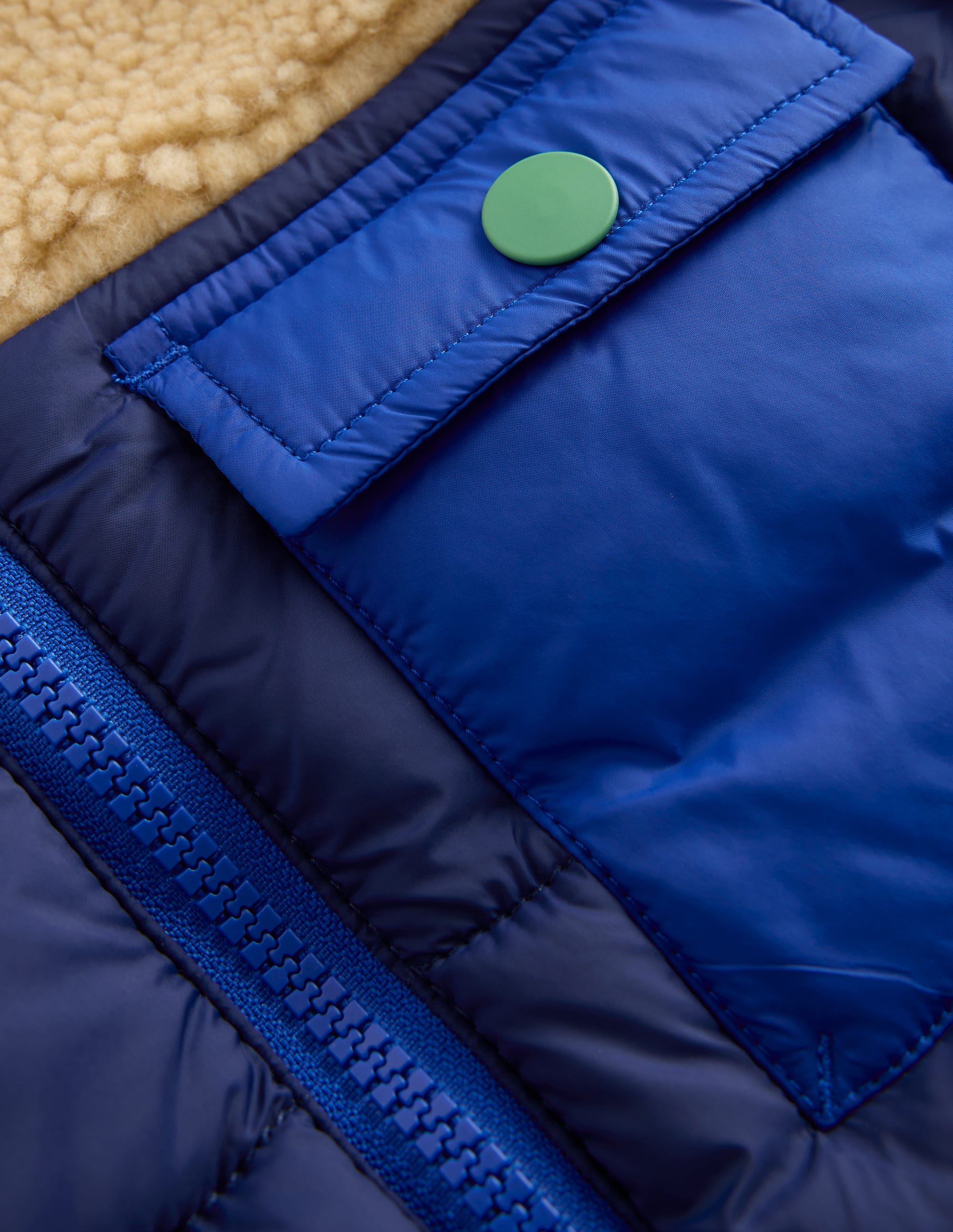 2-in-1 Borg Jacket-Winter Moss Mix - Image 3